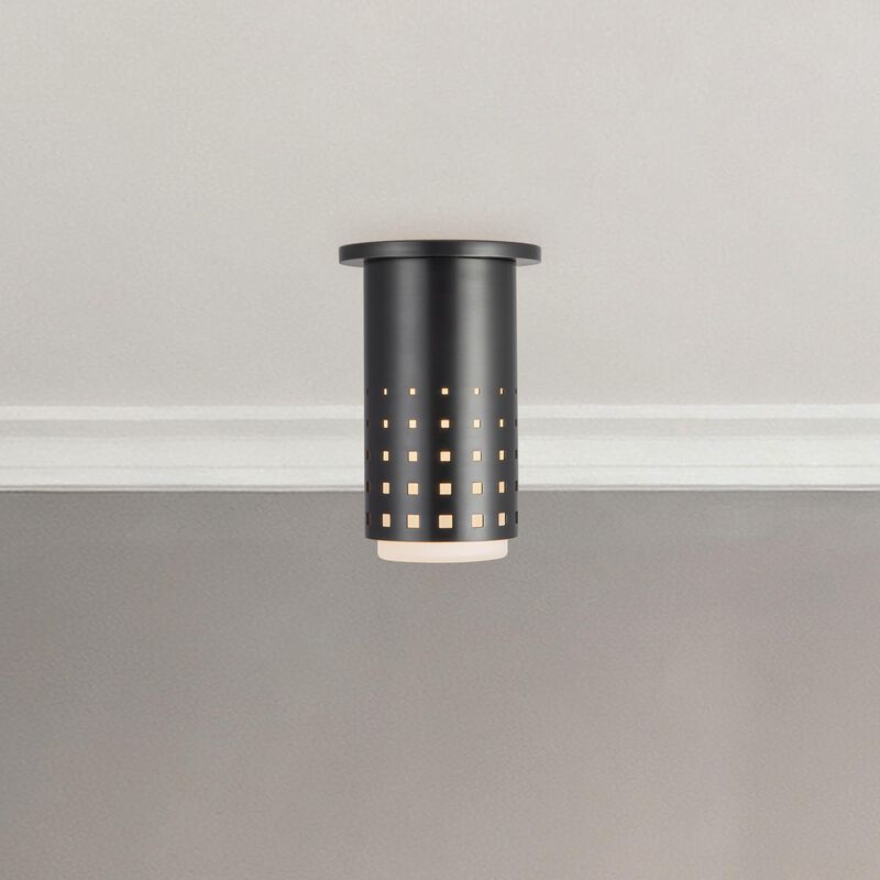 Peyton Fox Astoria 5 Inch Semi Flush Mount by Kuzco