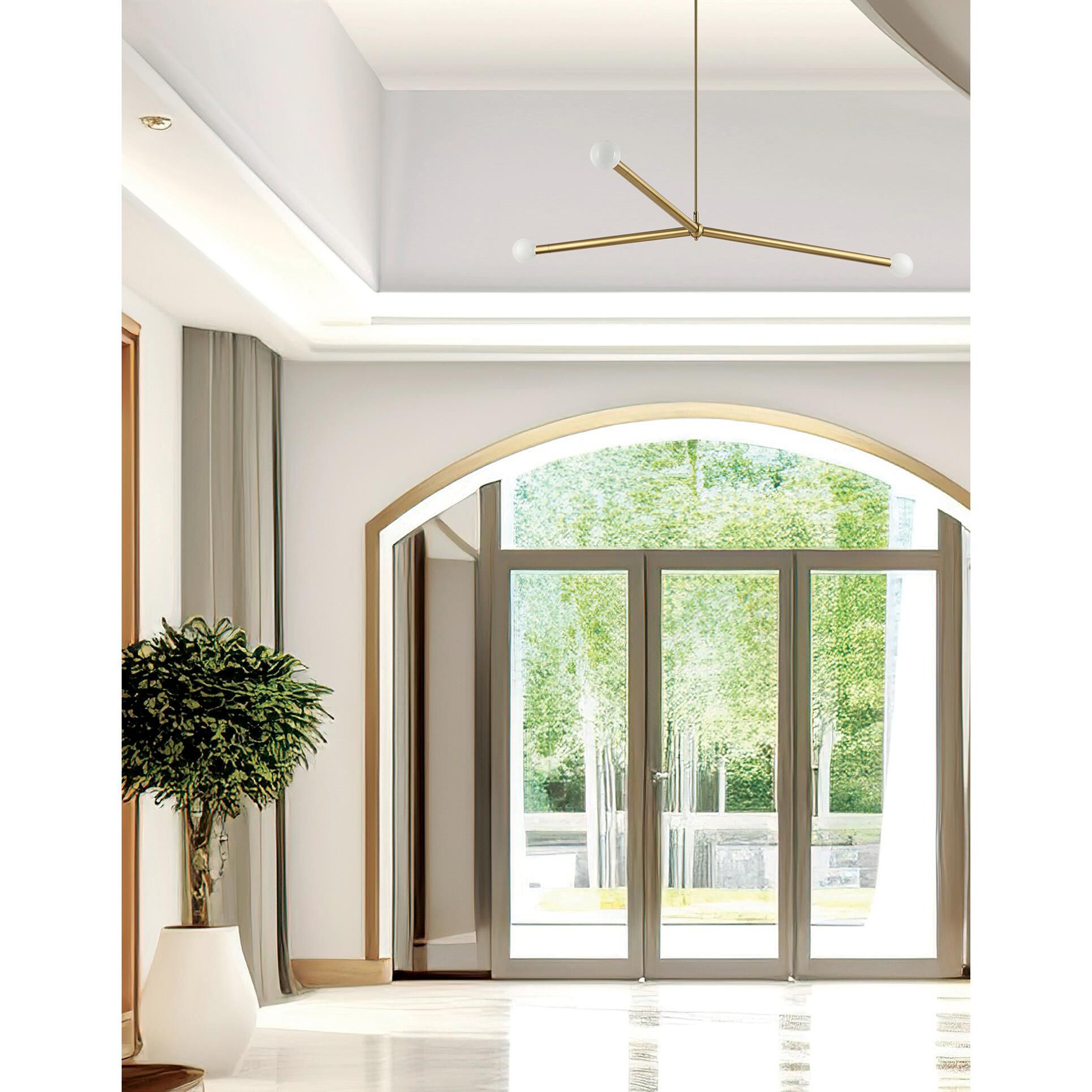 Shown in Aged Brass finish