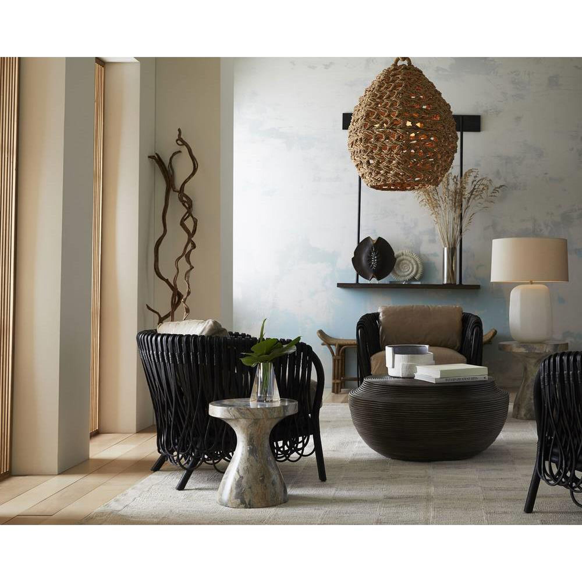 Serafina 18 Inch Accent Table,