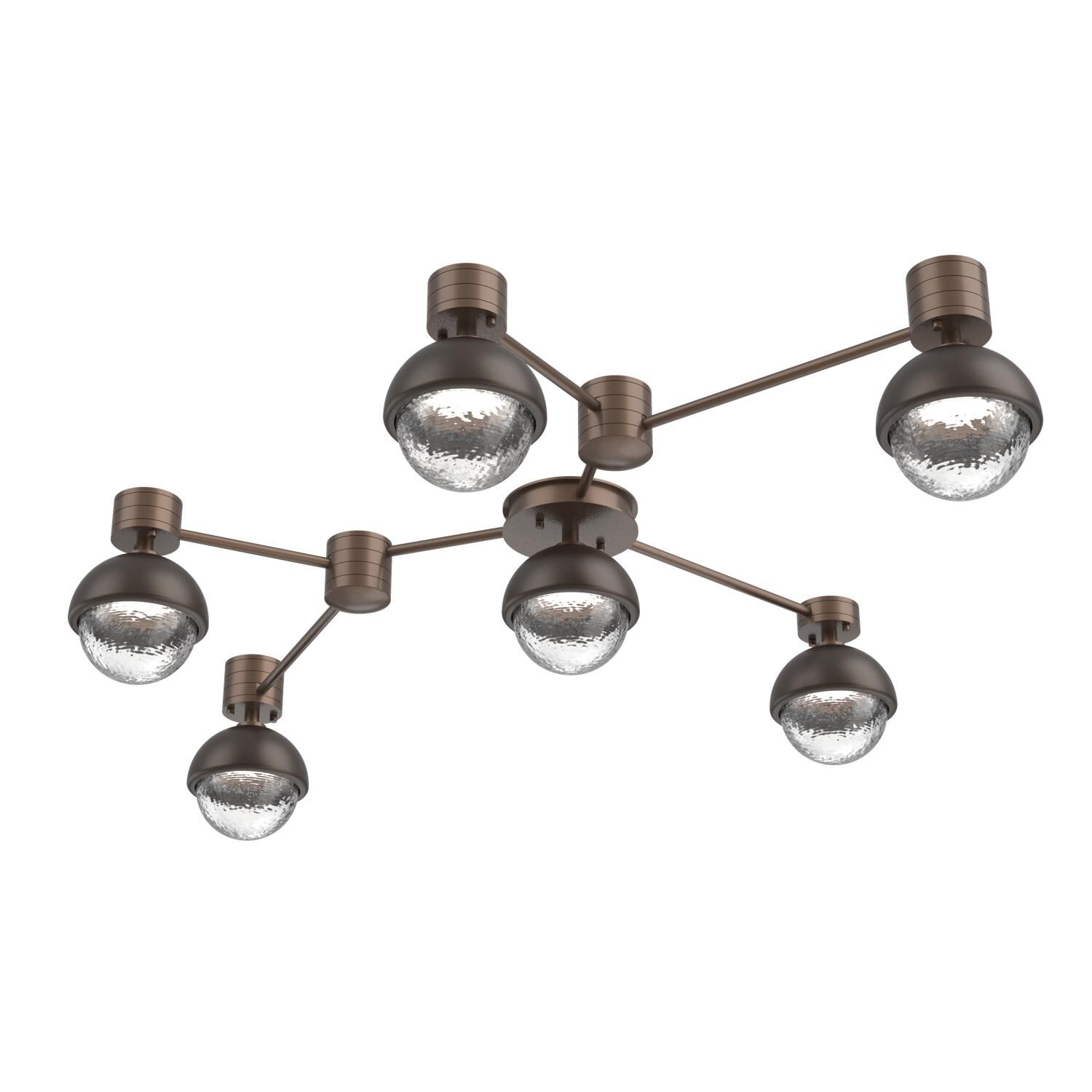 Shown in Burnished Bronze finish and Clear glass and Flat Bronze accent