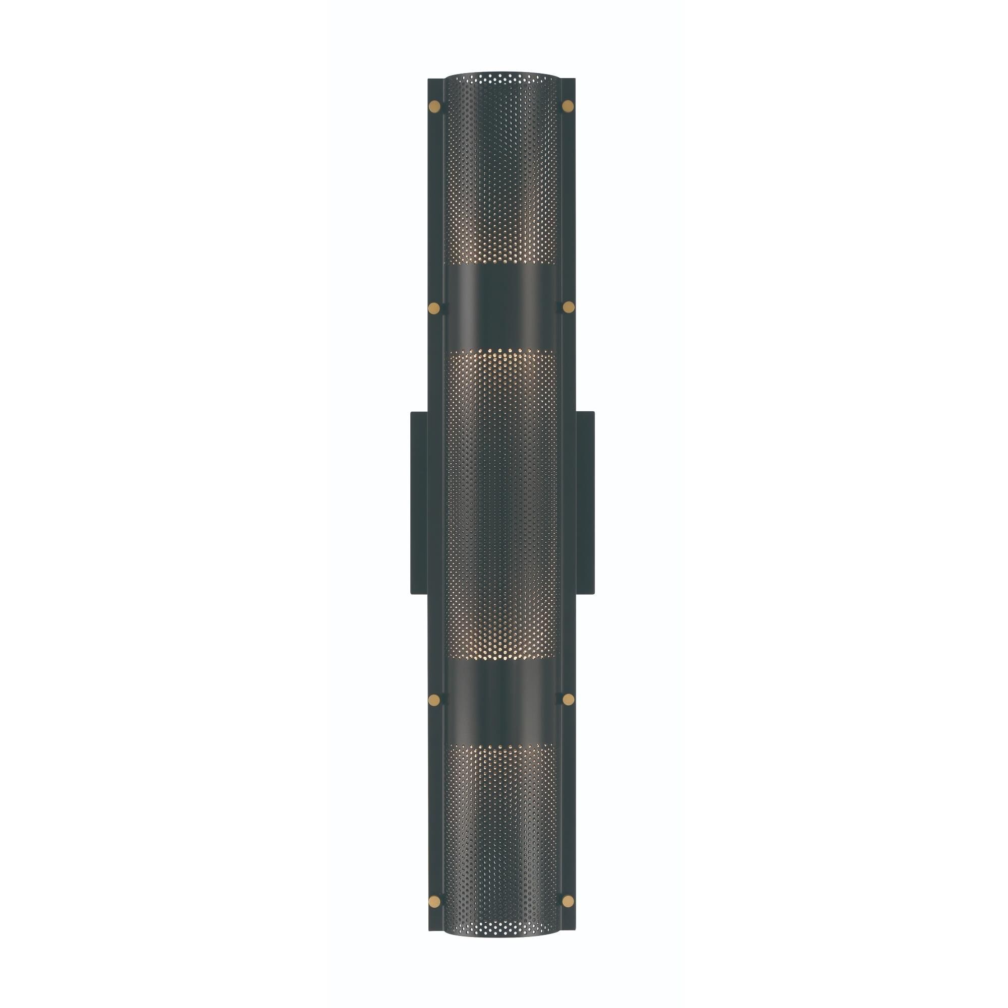 Shown in Black finish and Black Metal shade