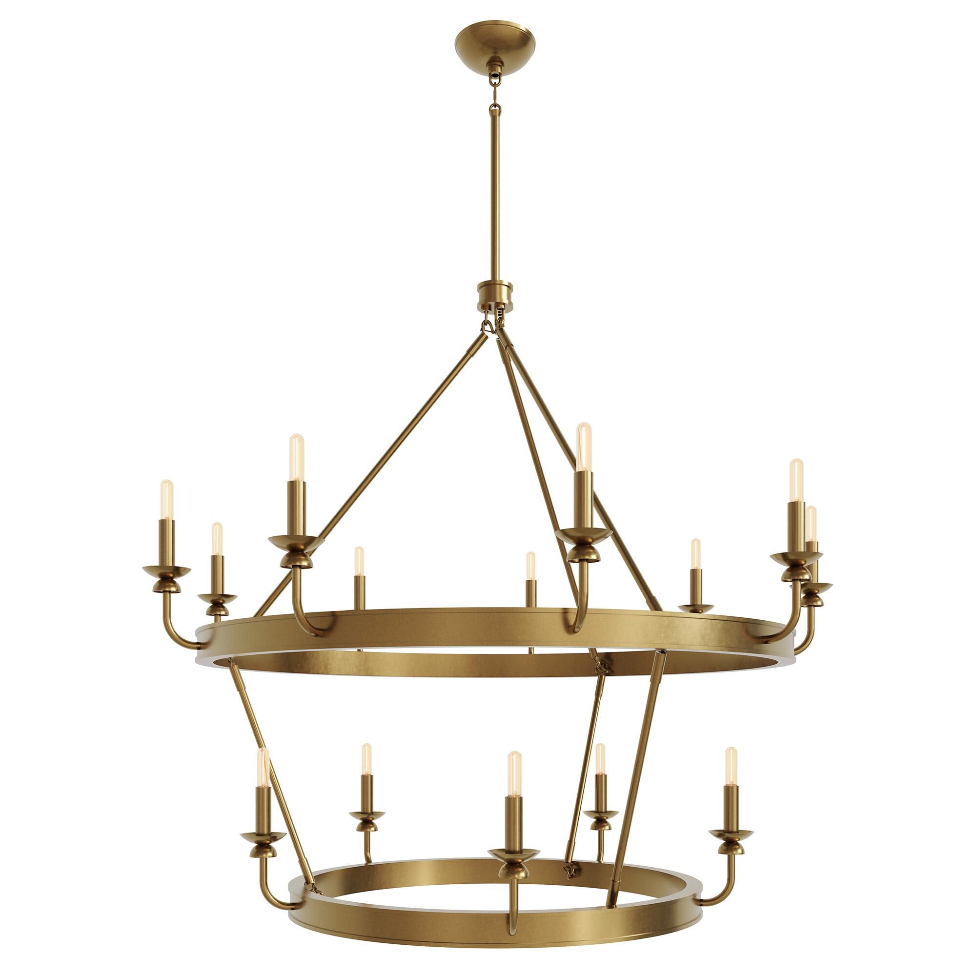 William 49 Inch Chandelier by Robert Abbey