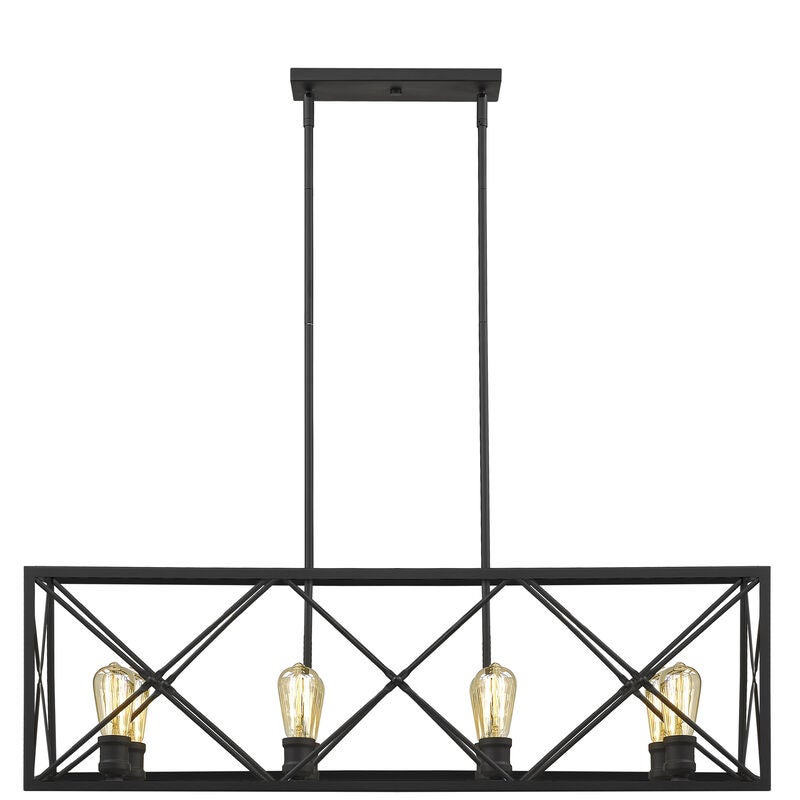 Brooklyn 39 Inch 8 Light Linear Suspension Light by Acclaim Lighting