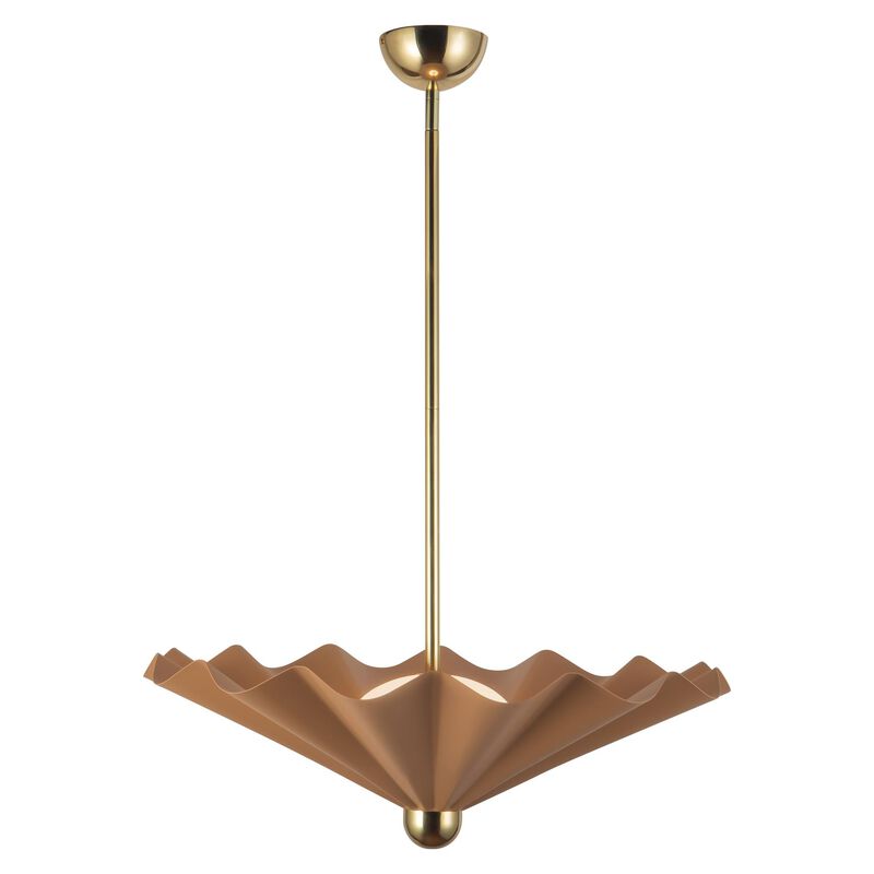 Jason Koharik Furrow 25 Inch Large Pendant by Alora Lighting