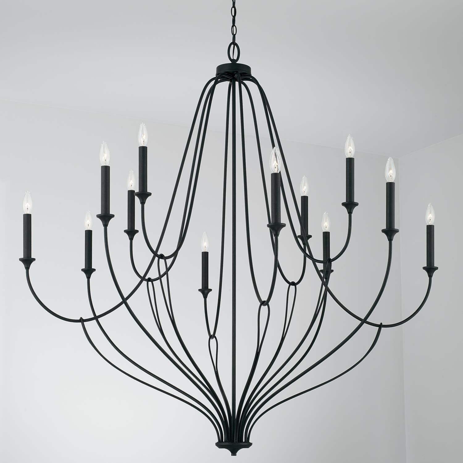 Bentley 52 Inch 12 Light Chandelier Capitol Lighting