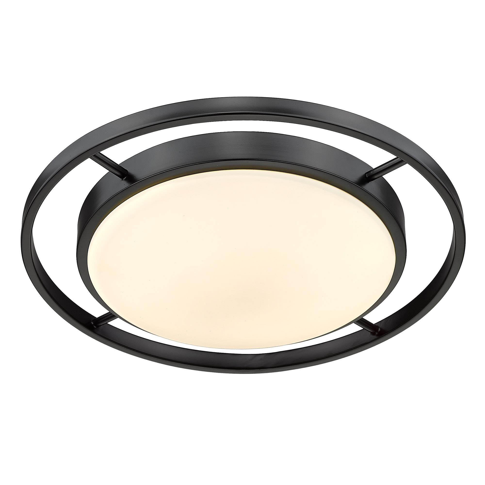 Astra 16 Inch 1 Light LED Flush Mount by Golden Lighting