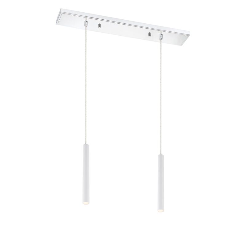 Forest 30 Inch 2 Light LED Linear Suspension Light by Z-Lite