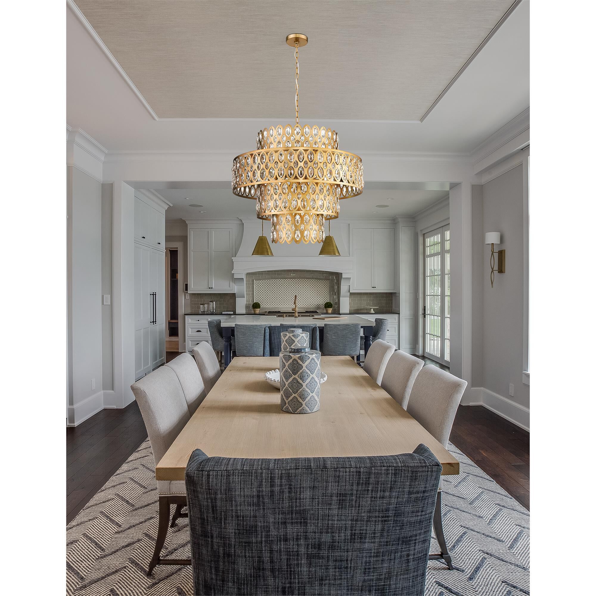 Shown in Heirloom Brass finish