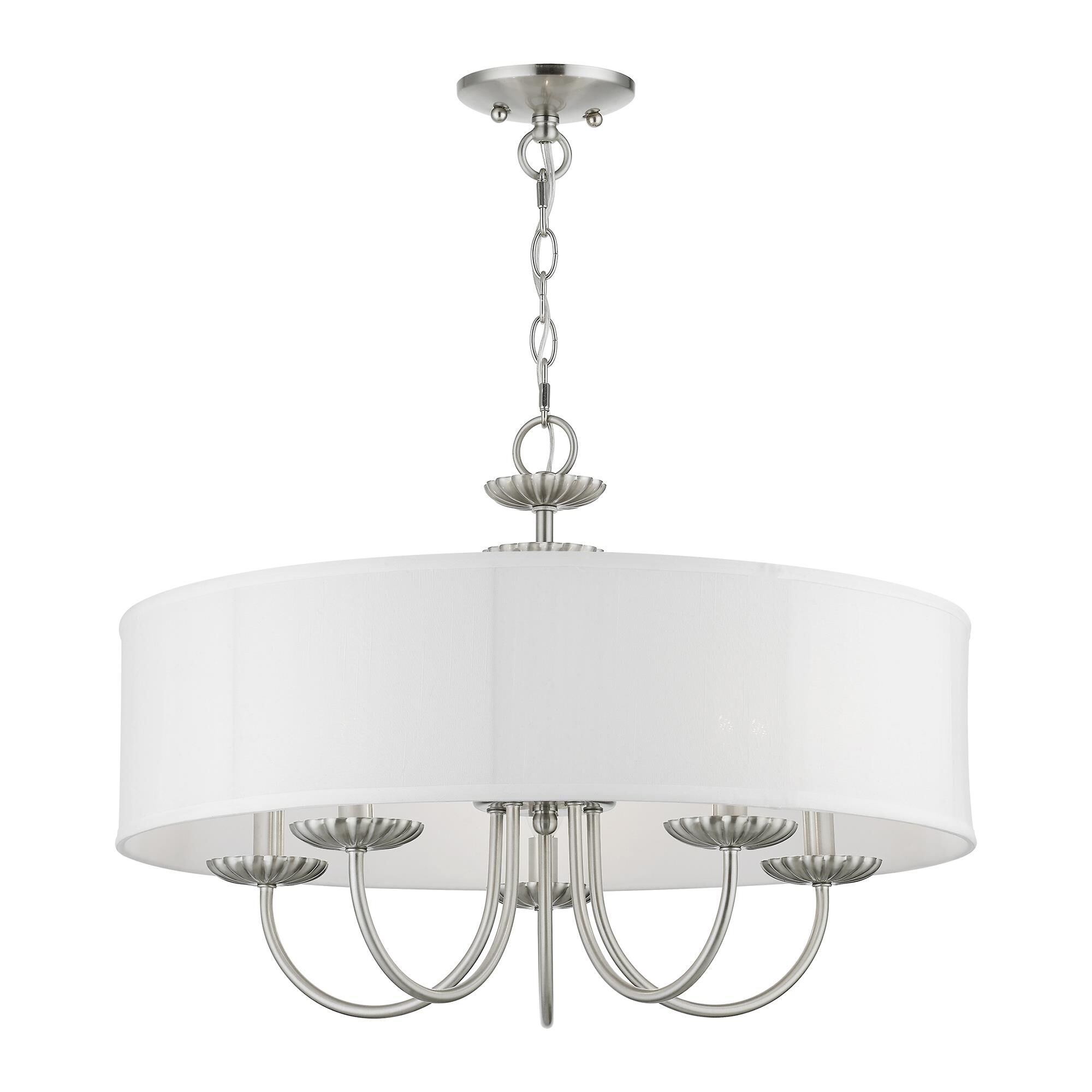 Brookdale 5 Light Chandelier by Livex Lighting