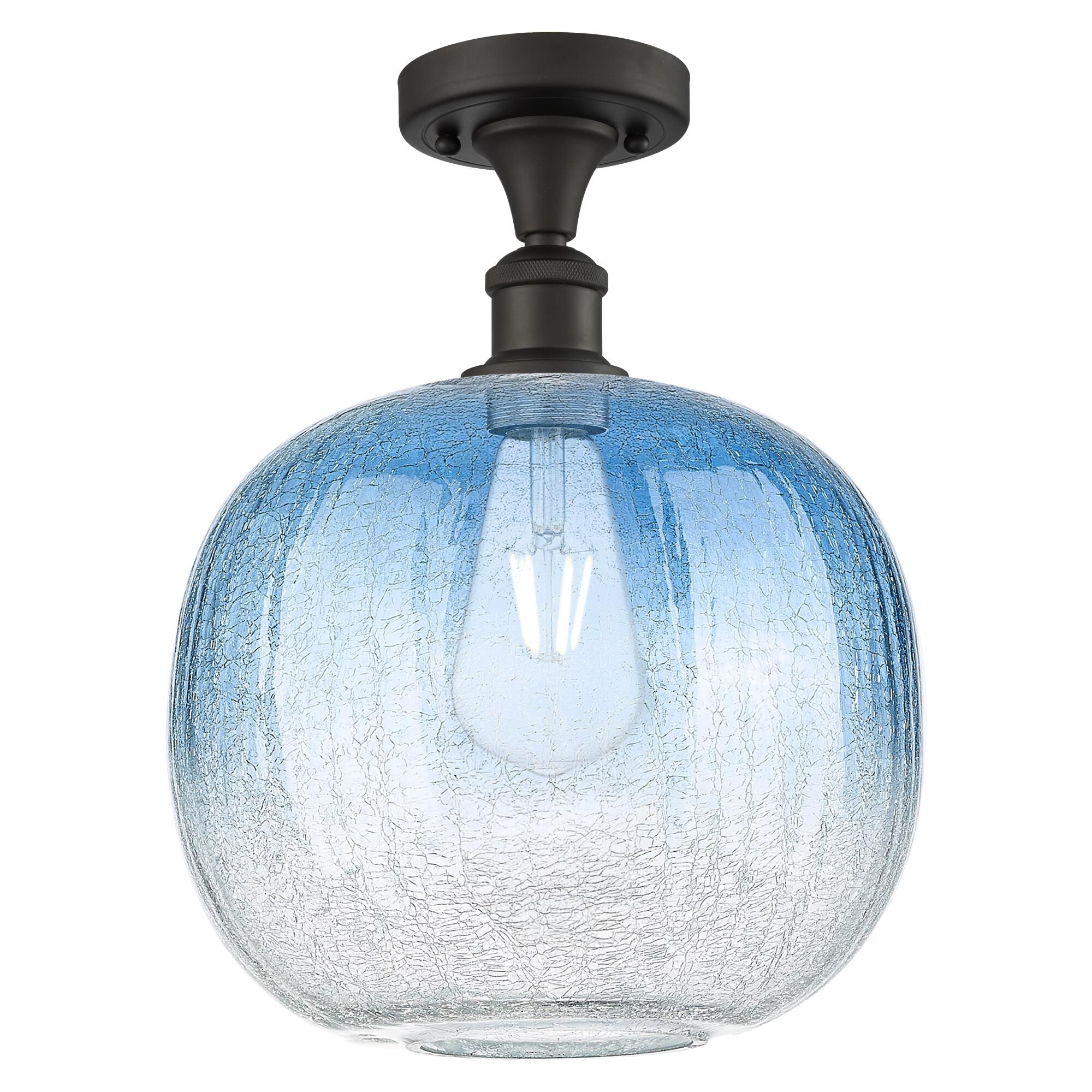 Bruno Marashlian Brookhaven Sphere 11 Inch Semi Flush Mount by Innovations Lighting