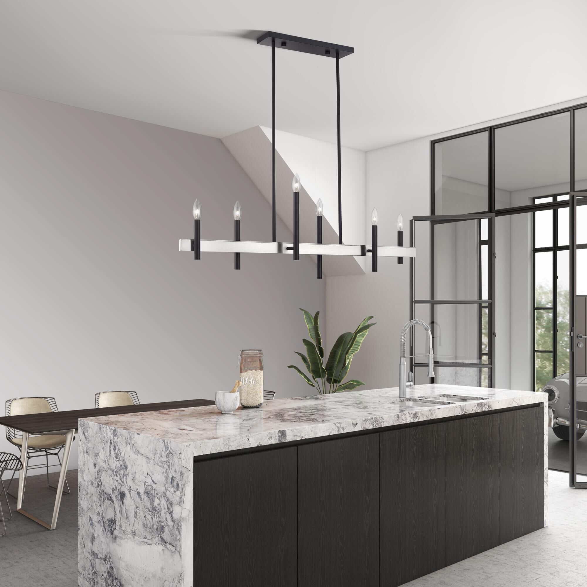 Denmark 40 Inch Linear Suspension Light by Livex Lighting