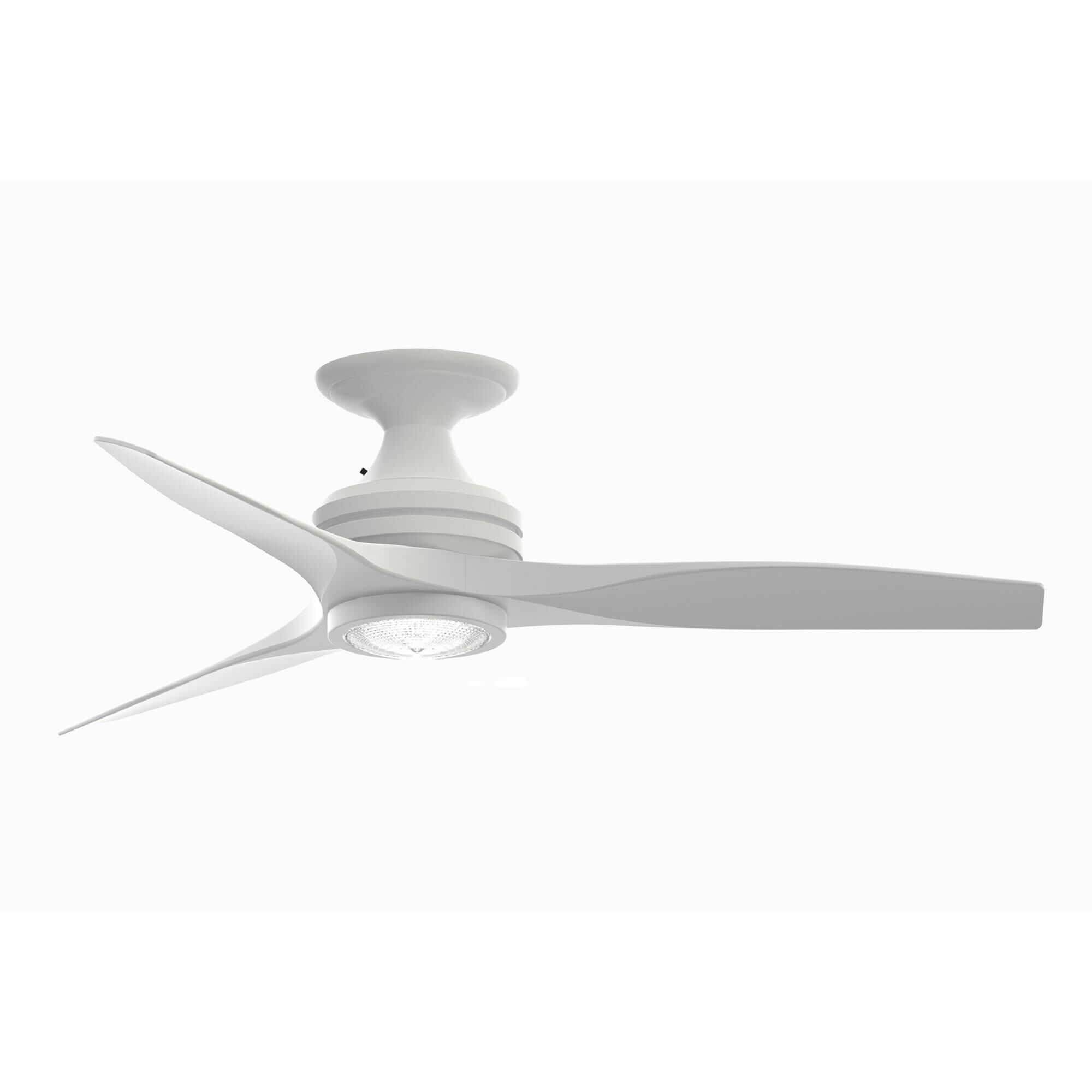 Shown in Matte White finish and Opal Frosted glass