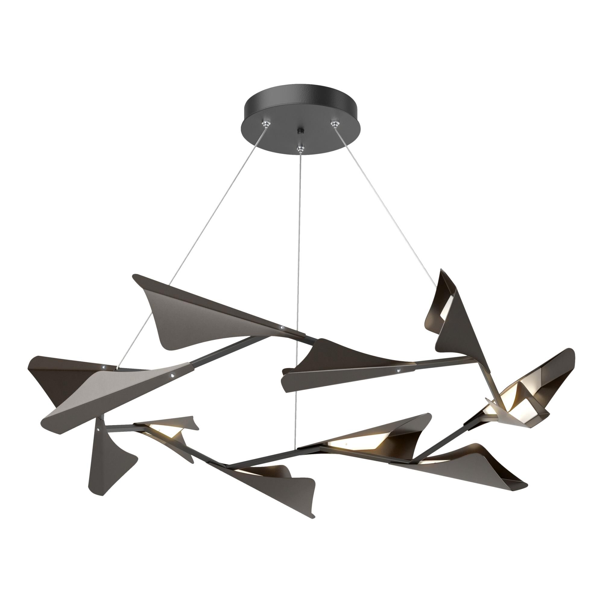 Plume Large Pendant by Hubbardton Forge