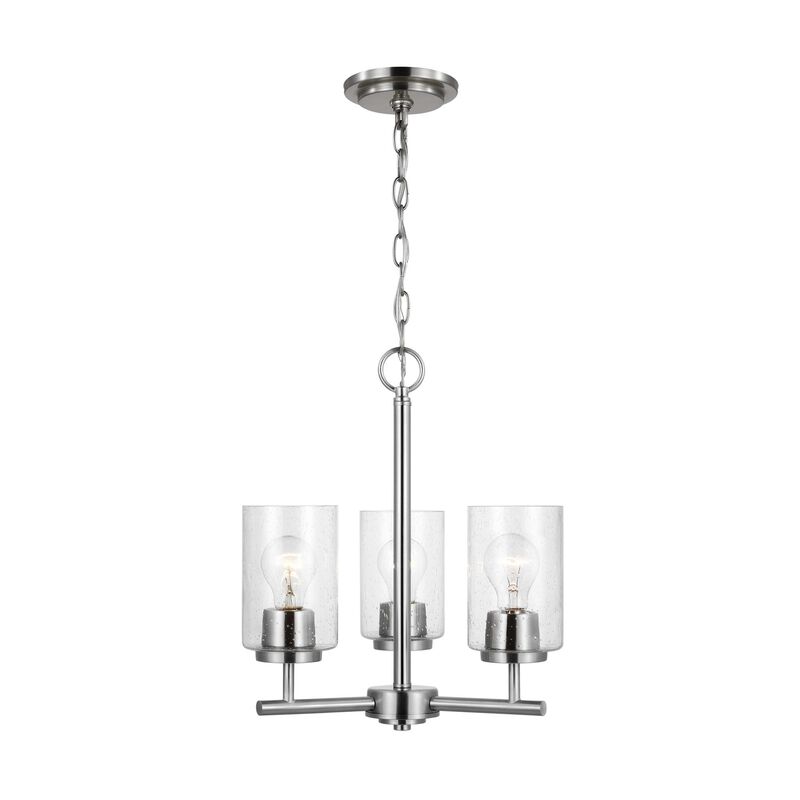 Oslo 15 Inch 3 Light Mini Chandelier by Generation Lighting