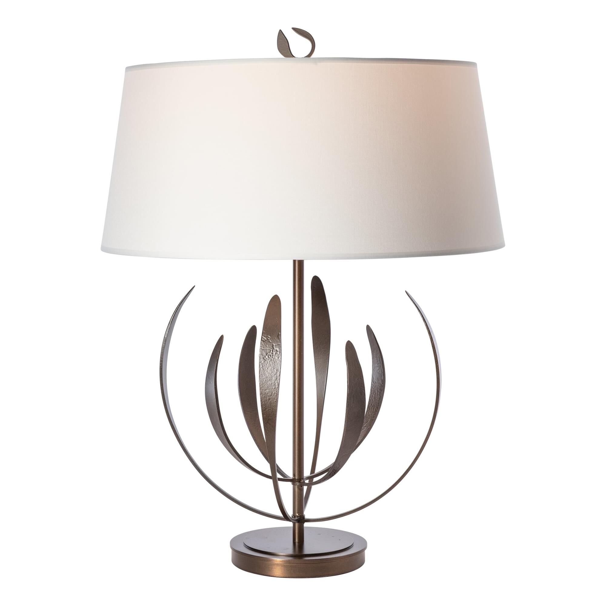 Shown in Bronze finish and Natural Anna shade