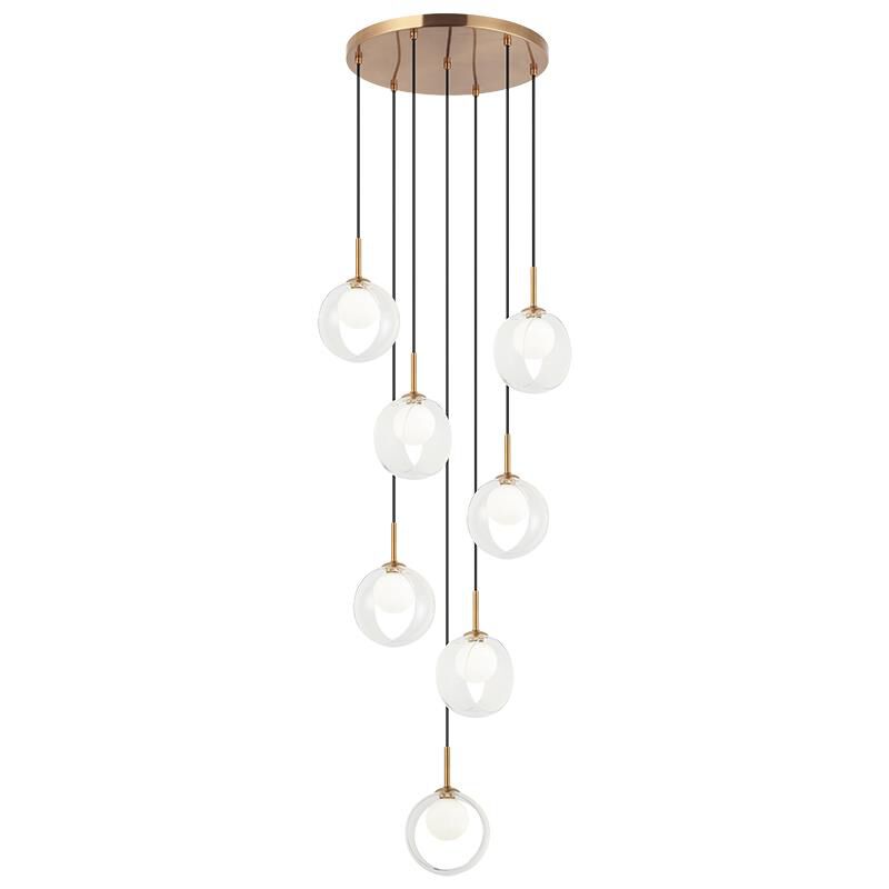 Delcia Multi Light Pendant by Matteo Lighting
