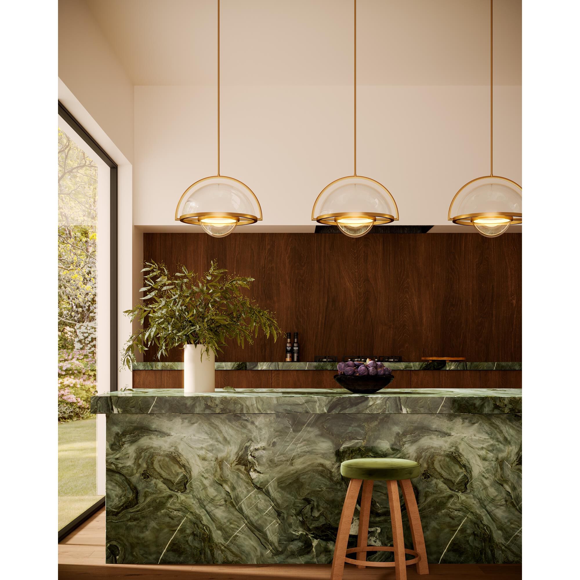 Shown in Vintage Brass finish