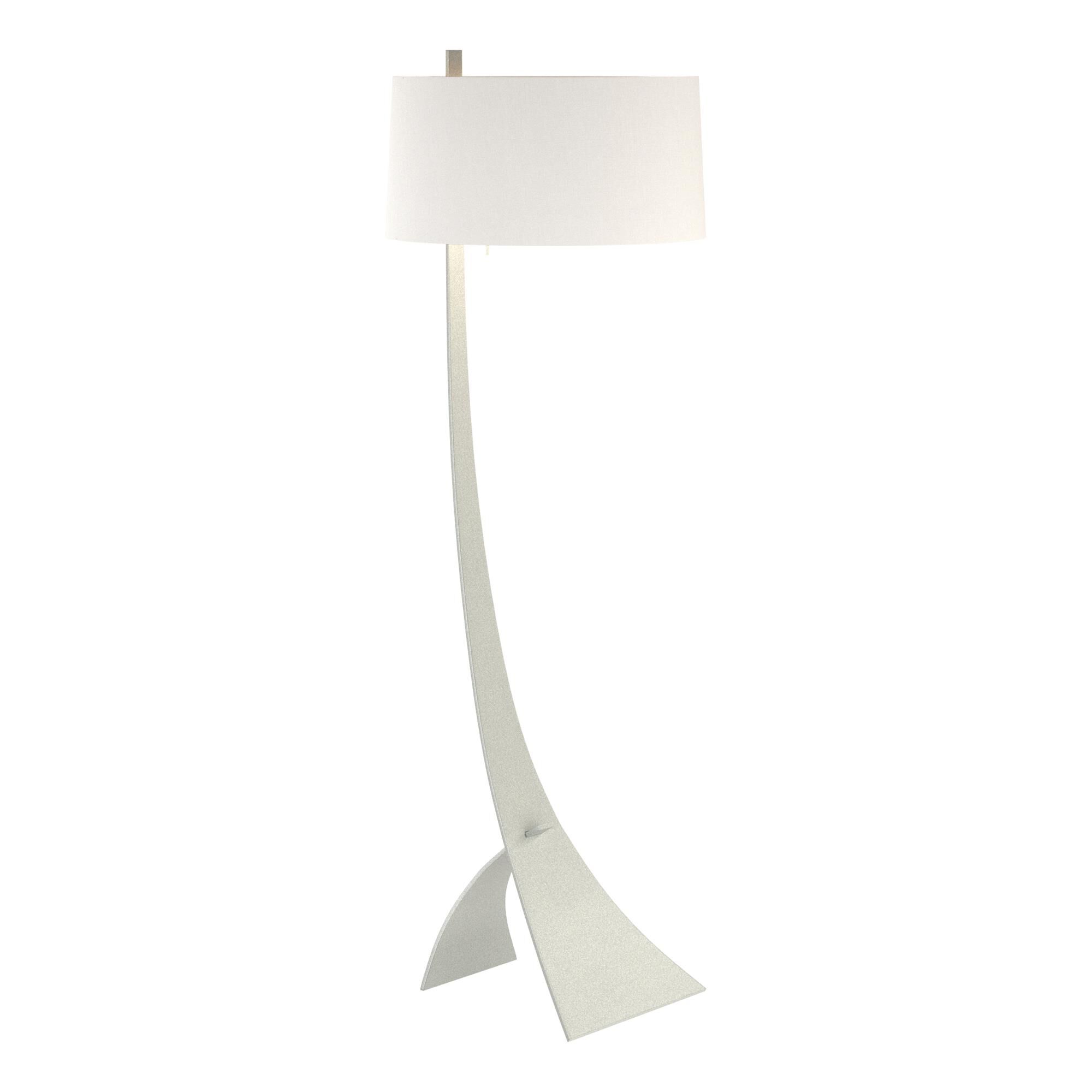 Shown in Vintage Platinum finish and Natural Anna shade
