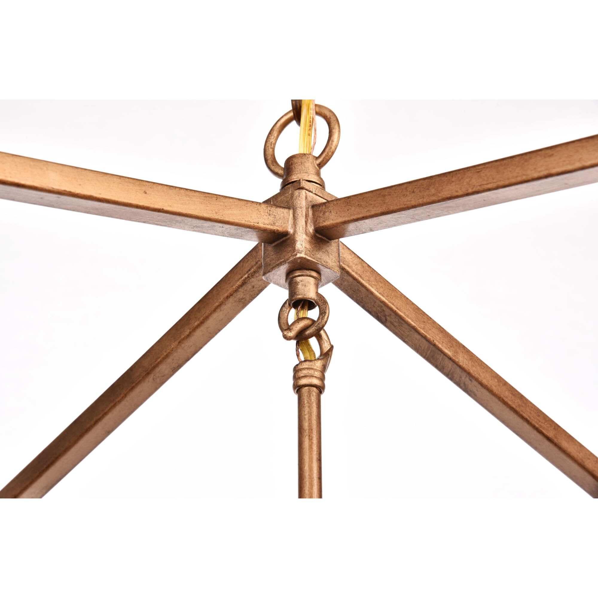 Maddox 17 Inch Large Pendant by Elegant Lighting