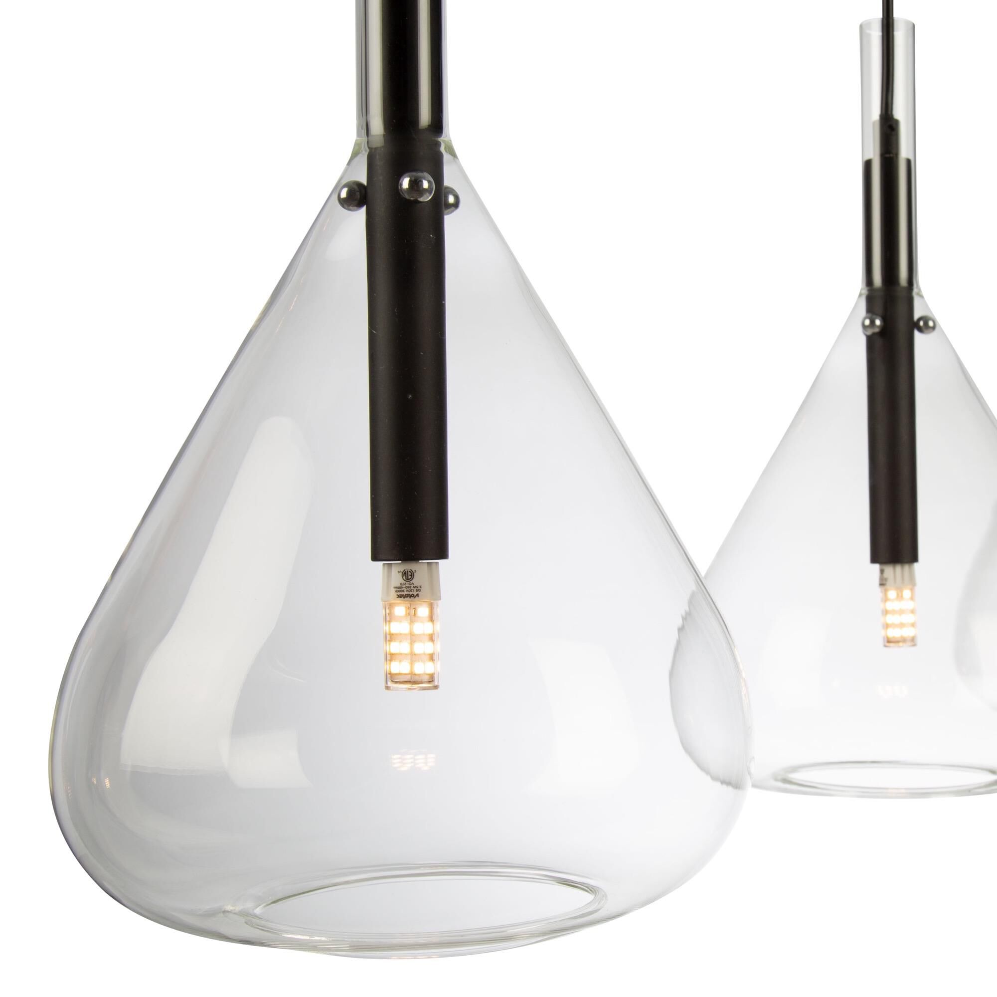 Conic 47 Inch 4 Light Linear Suspension Light by Artcraft