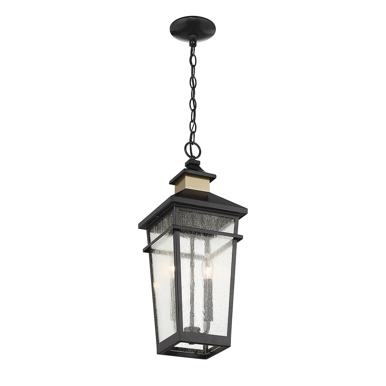 Kingsley 22 Inch Tall 2 Light Outdoor Hanging Lantern by Savoy House