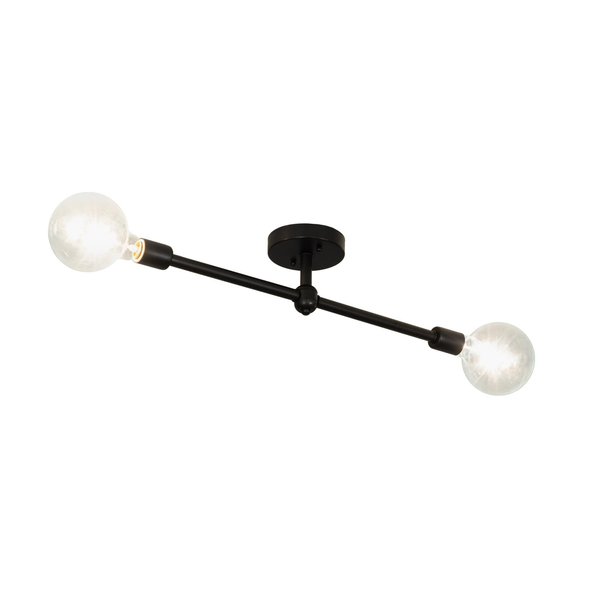 Pronograde 24 Inch 2 Light Flush Mount by Meyda Lighting