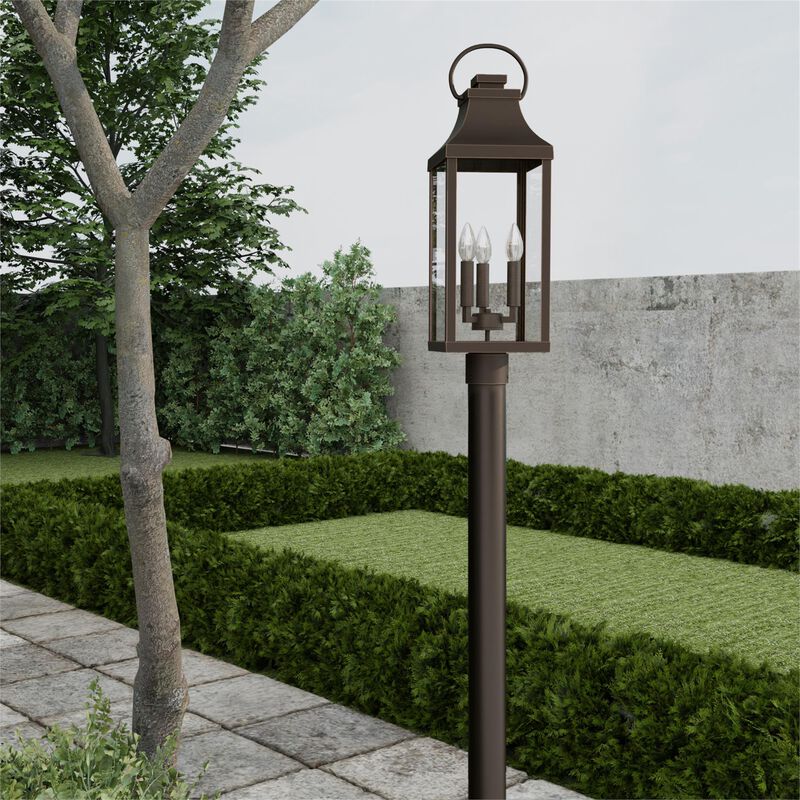 Bradford 3 Light Outdoor Post Lamp by Capital Lighting