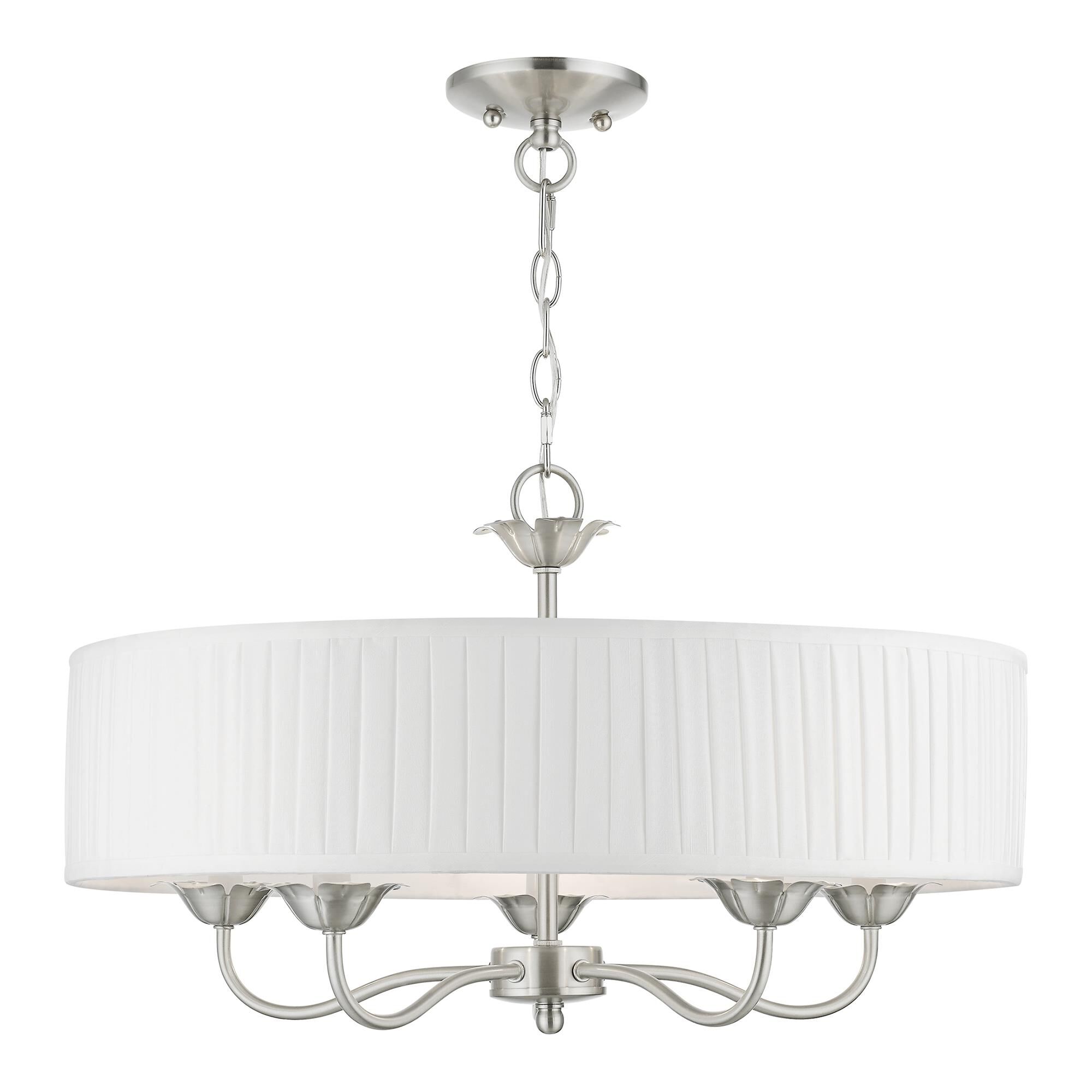 Edinburgh 5 Light Chandelier by Livex Lighting