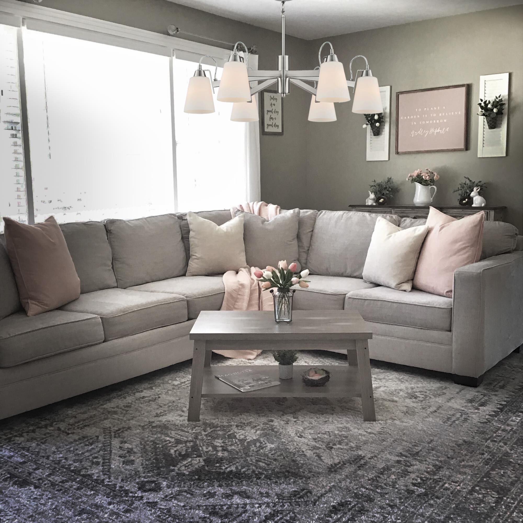 Beckonridge 32 Inch 6 Light Chandelier by Minka Lavery