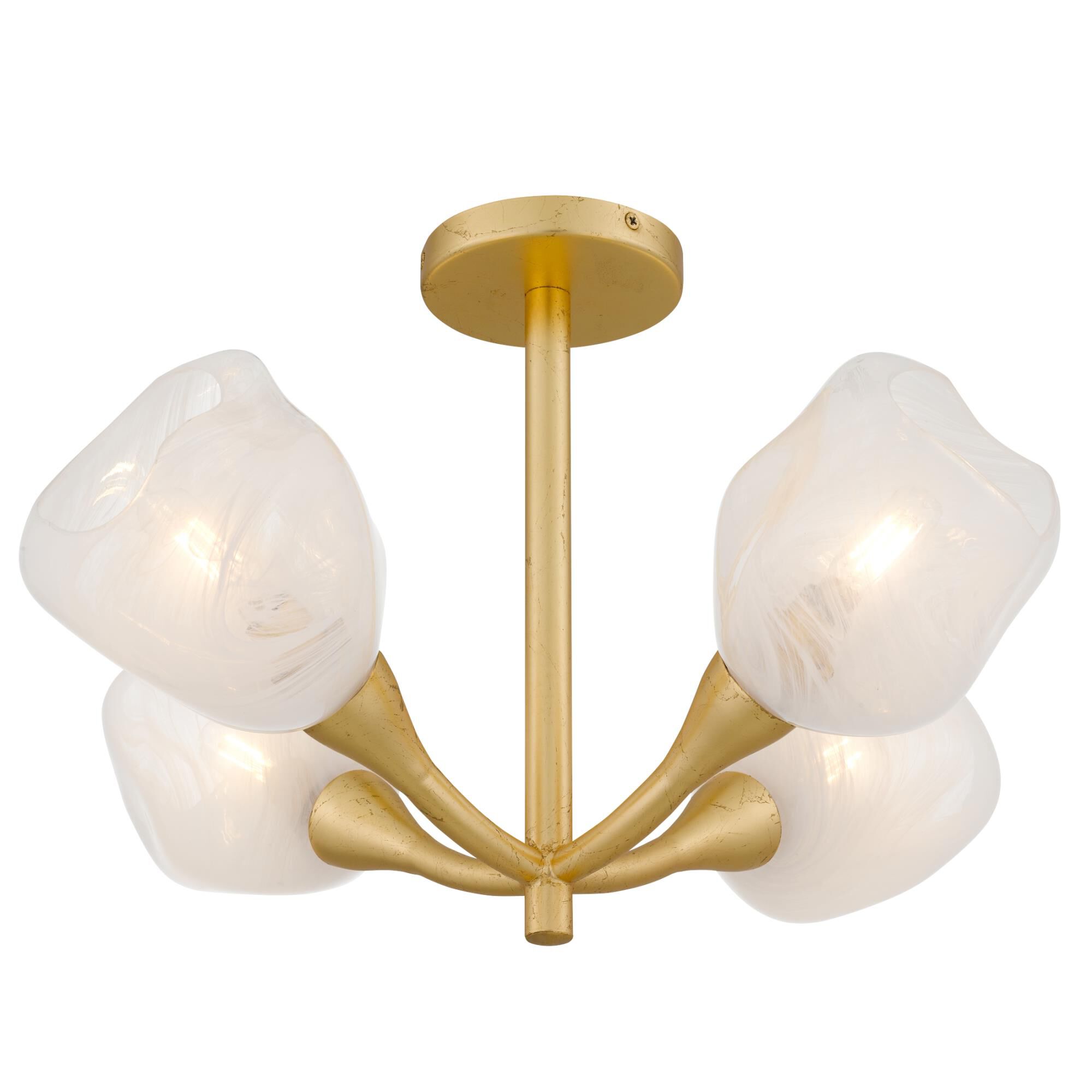 Adelyn 22 Inch Semi Flush Mount by Quoizel
