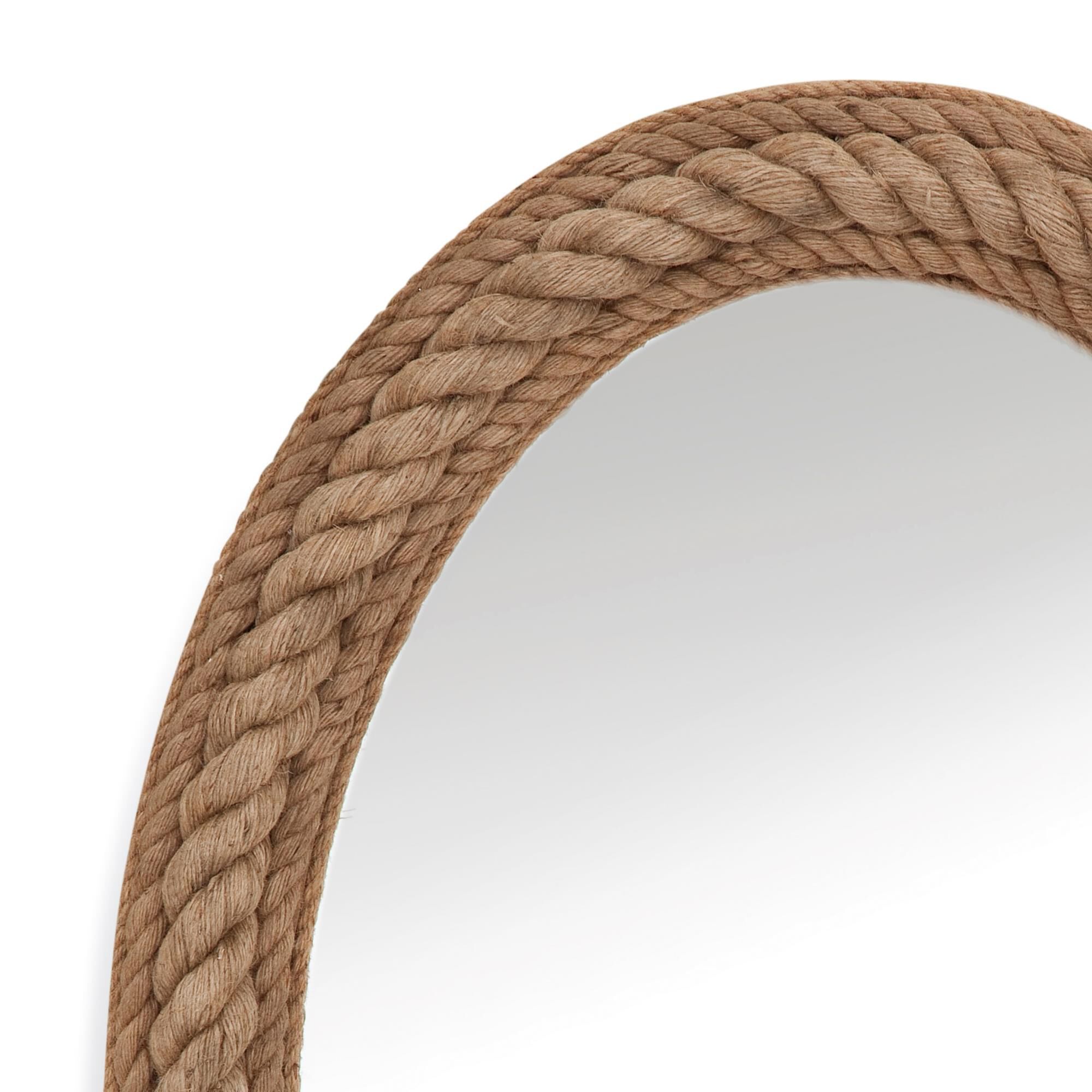 Rope 41 Inch Decorative Mirror by Bassett Mirror Company