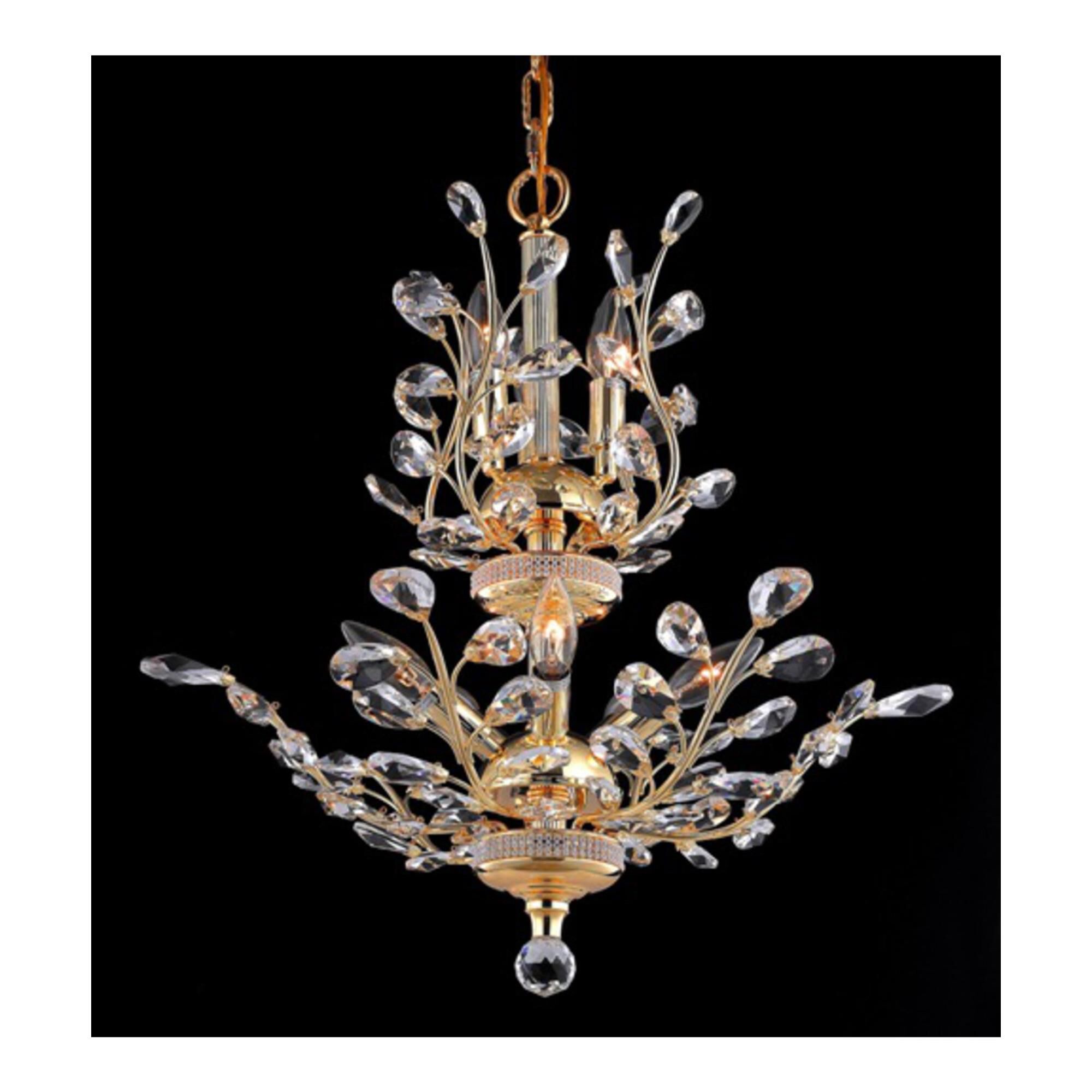 Shown in Gold finish