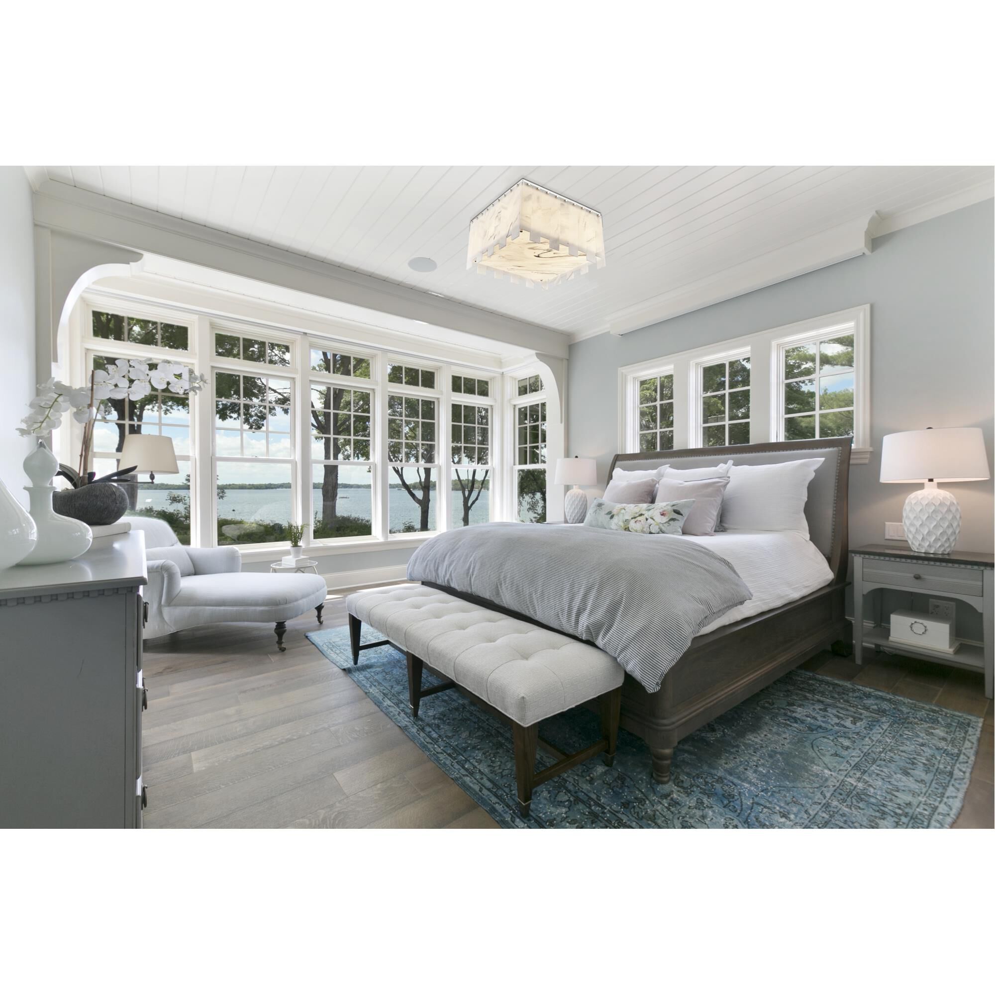 Viviana 19 Inch 9 Light Flush Mount by Z-Lite