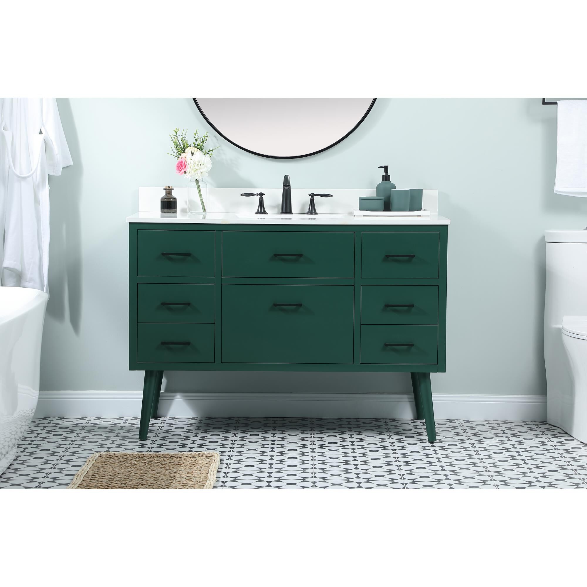 Shown in Green finish