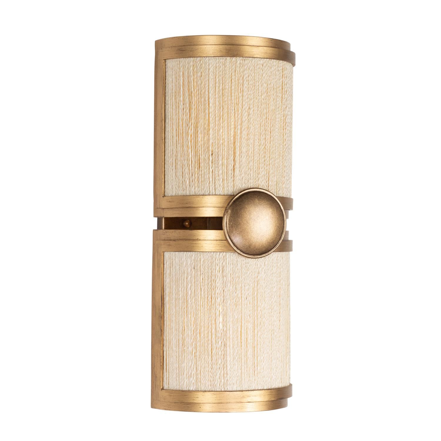 Button 16 Inch Wall Sconce by Kalco Lighting