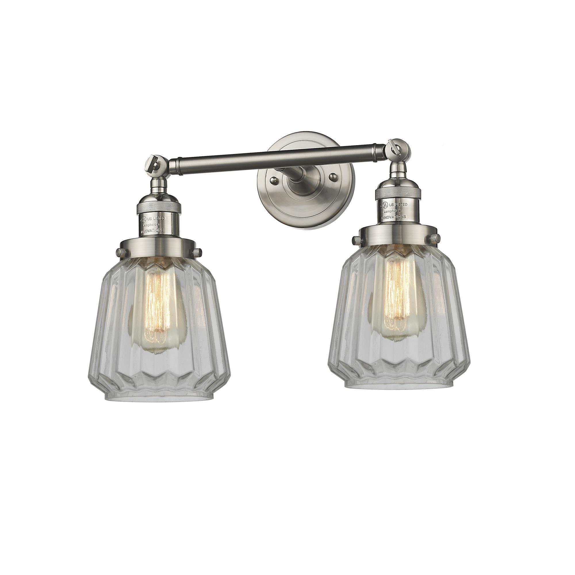 Bruno Marashlian Bare Bulb 11 Inch 2 Light Bath Vanity Light by Innovations Lighting