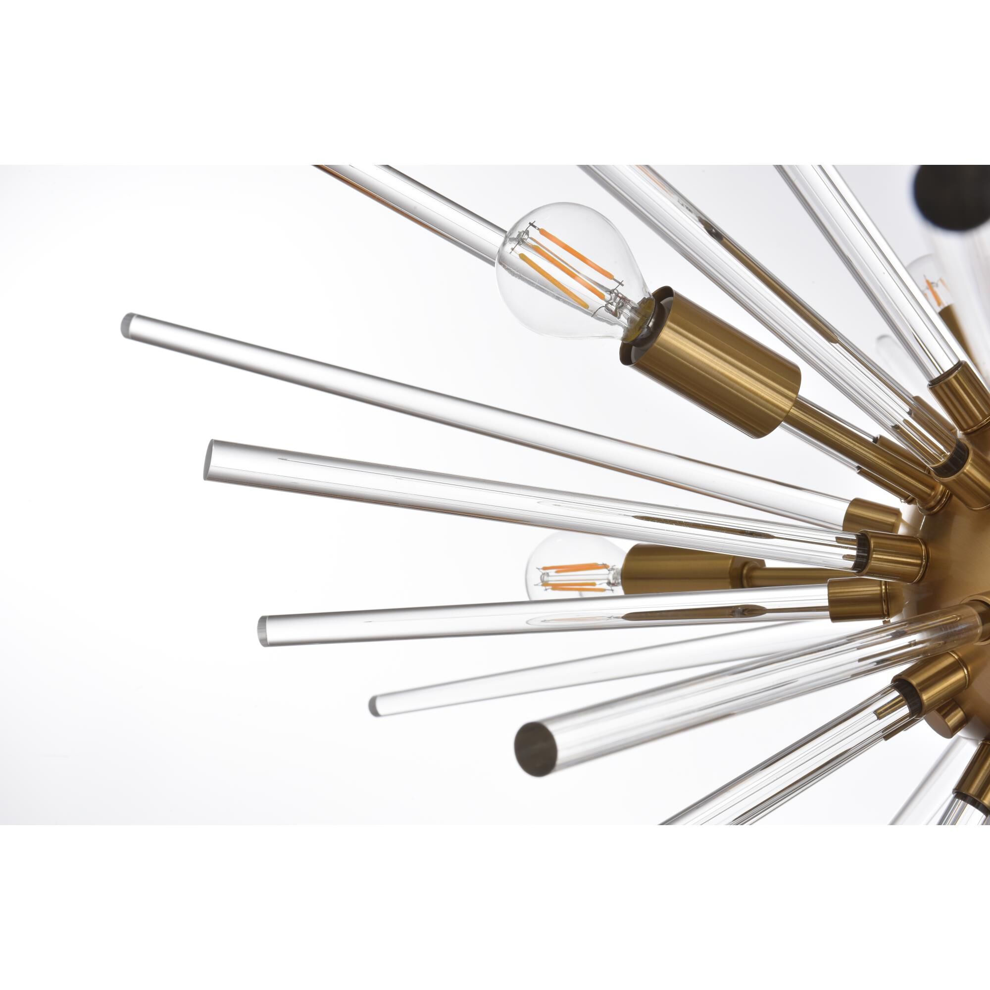 Sienna 46 Inch 10 Light Chandelier by Elegant Lighting