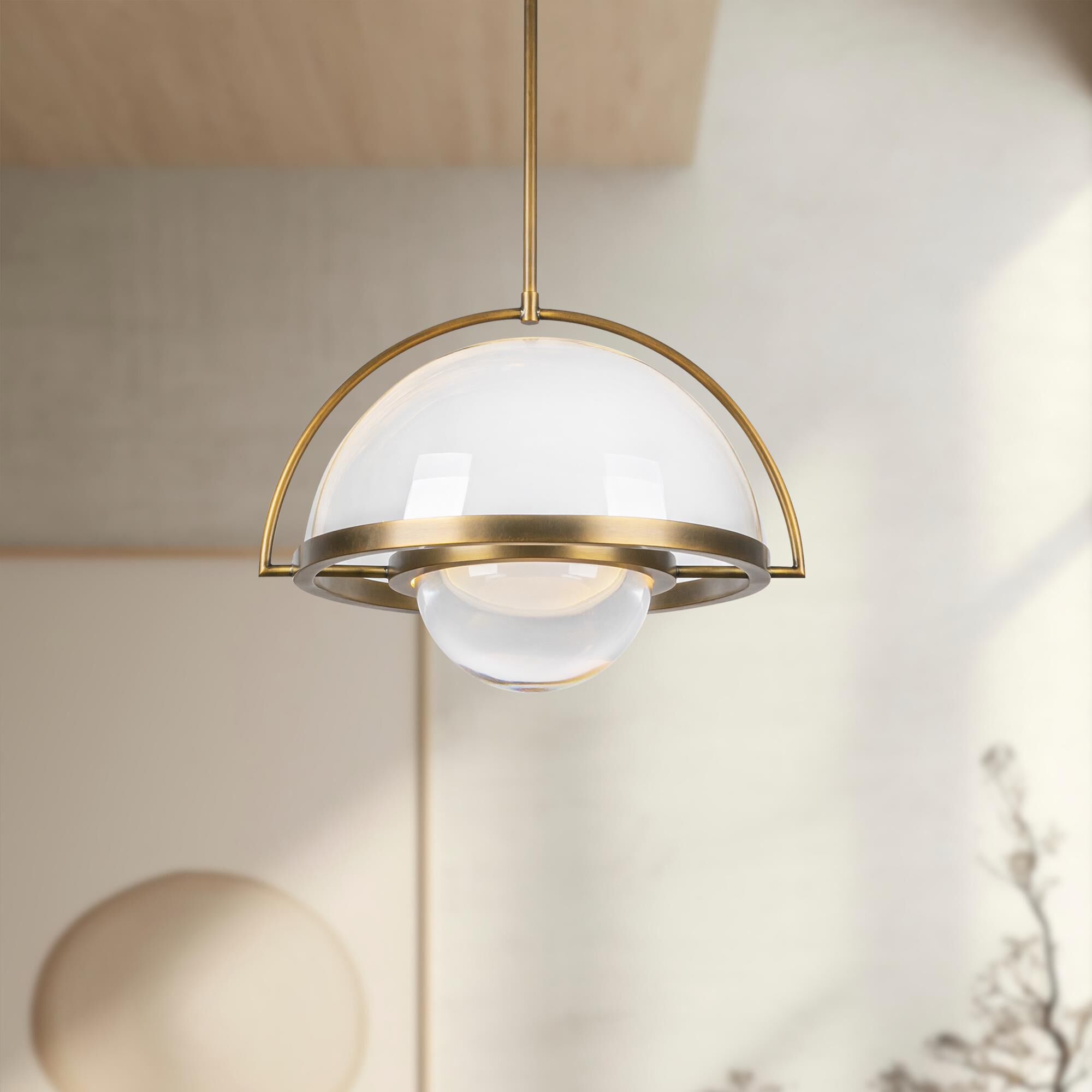 Bowery 16 Inch Large Pendant by Kuzco Lighting