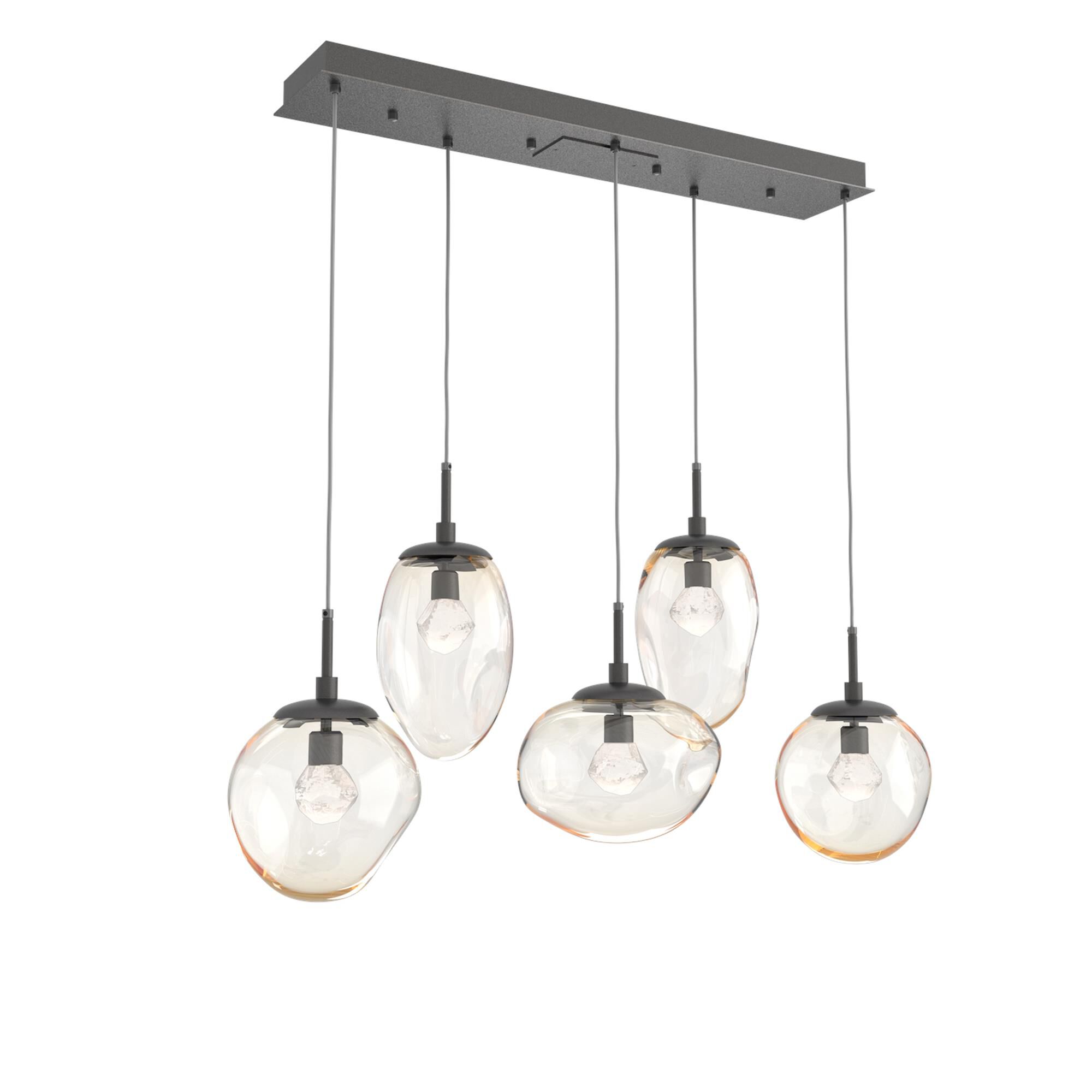 Shown in Graphite finish and Zircon Inner And Amber Outer glass