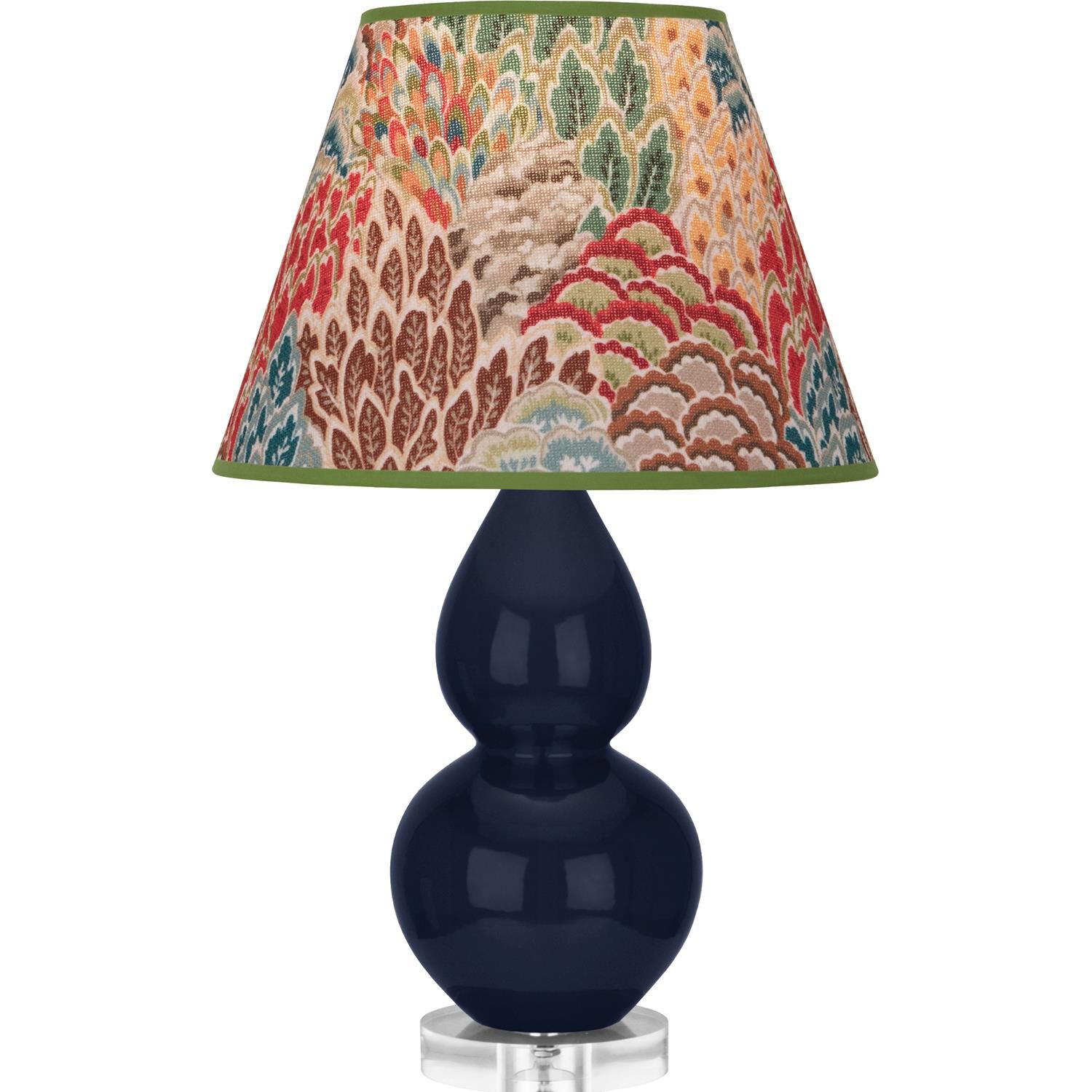 Small Double Gourd 23 Inch Table Lamp by Robert Abbey