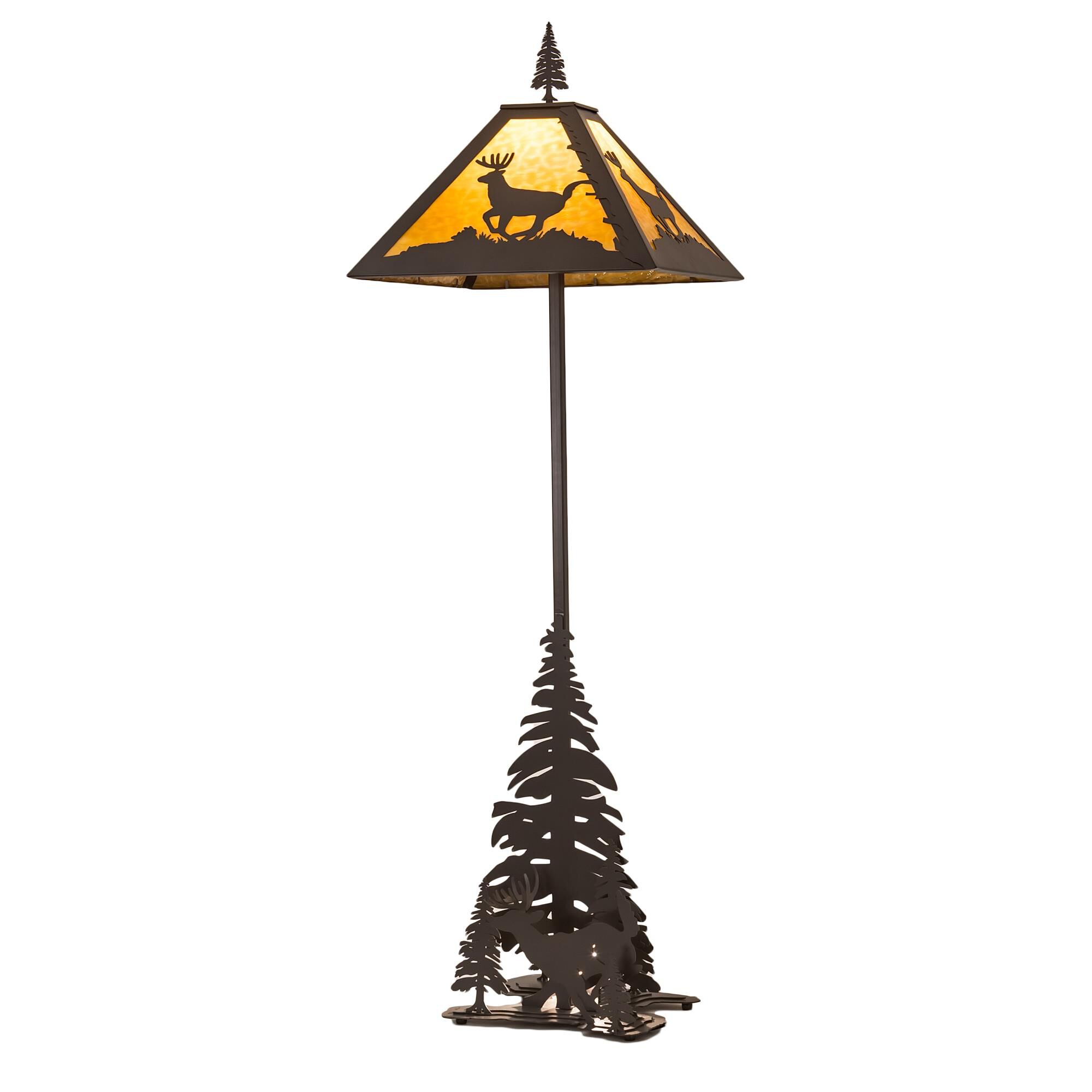 Lone Deer 77 Inch Floor Lamp by Meyda Lighting