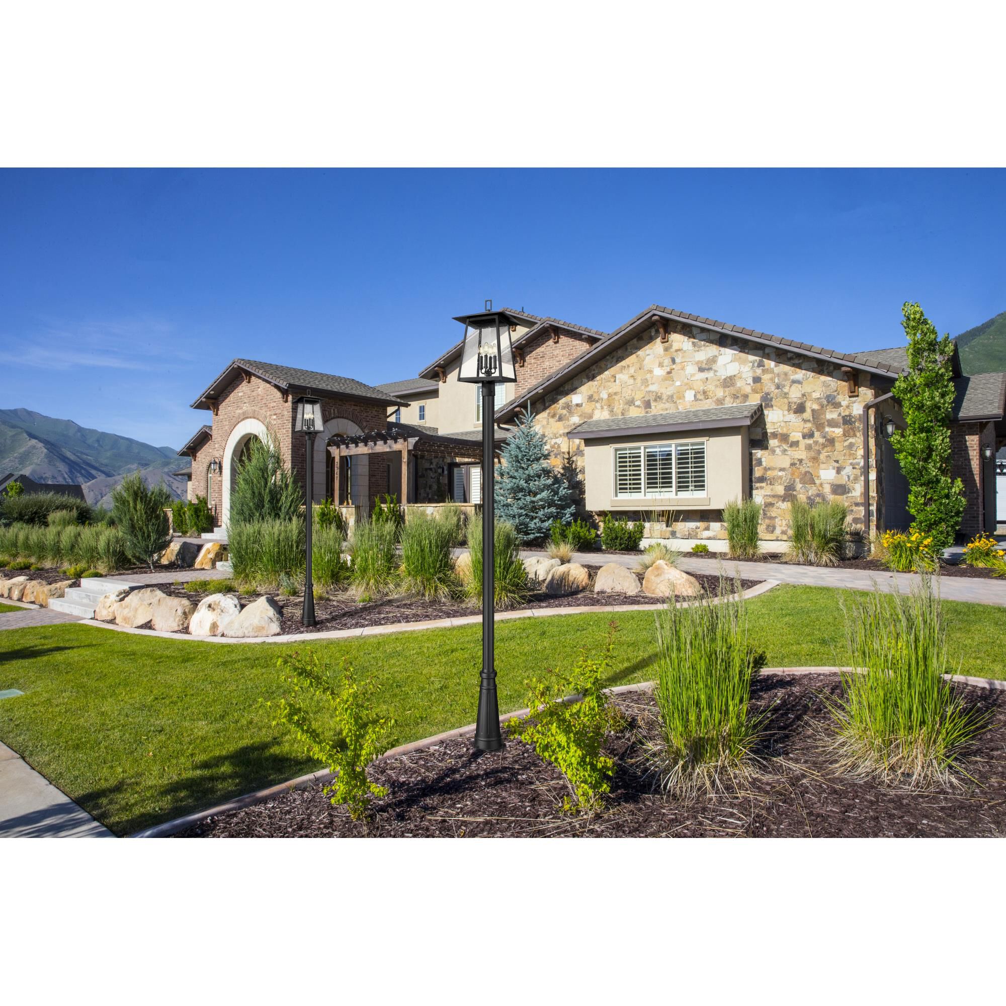 Rainer 118 Inch Outdoor Post Lamp by Z Lite