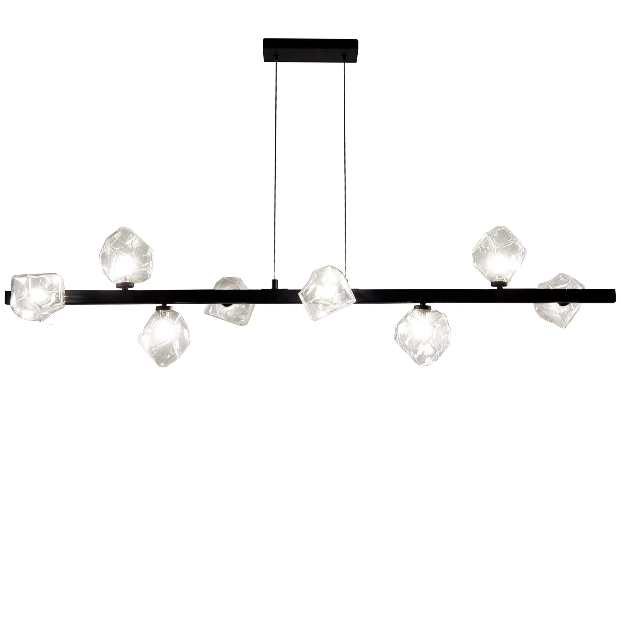 Pearlene 54 Inch 8 Light Linear Suspension Light by Dainolite
