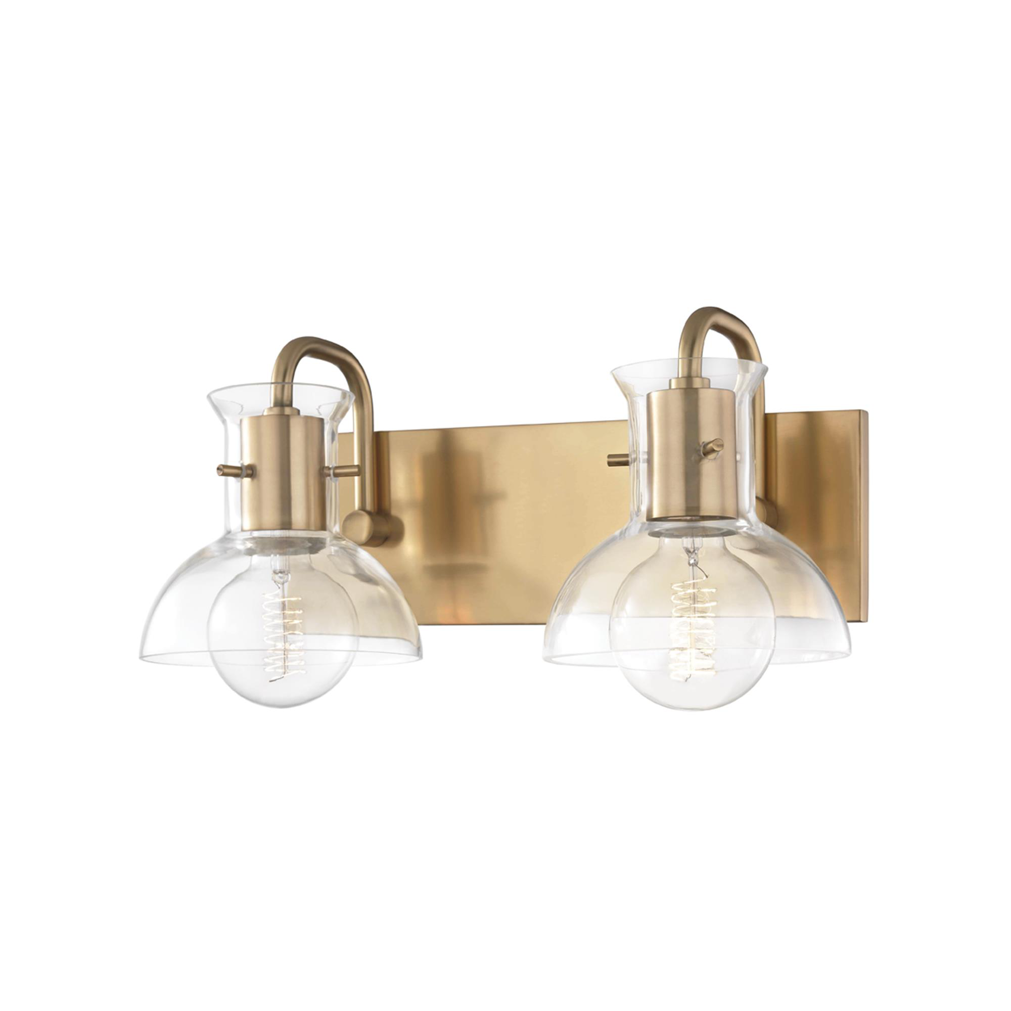 Riley 14 Inch 2 Light Bath Vanity Light,