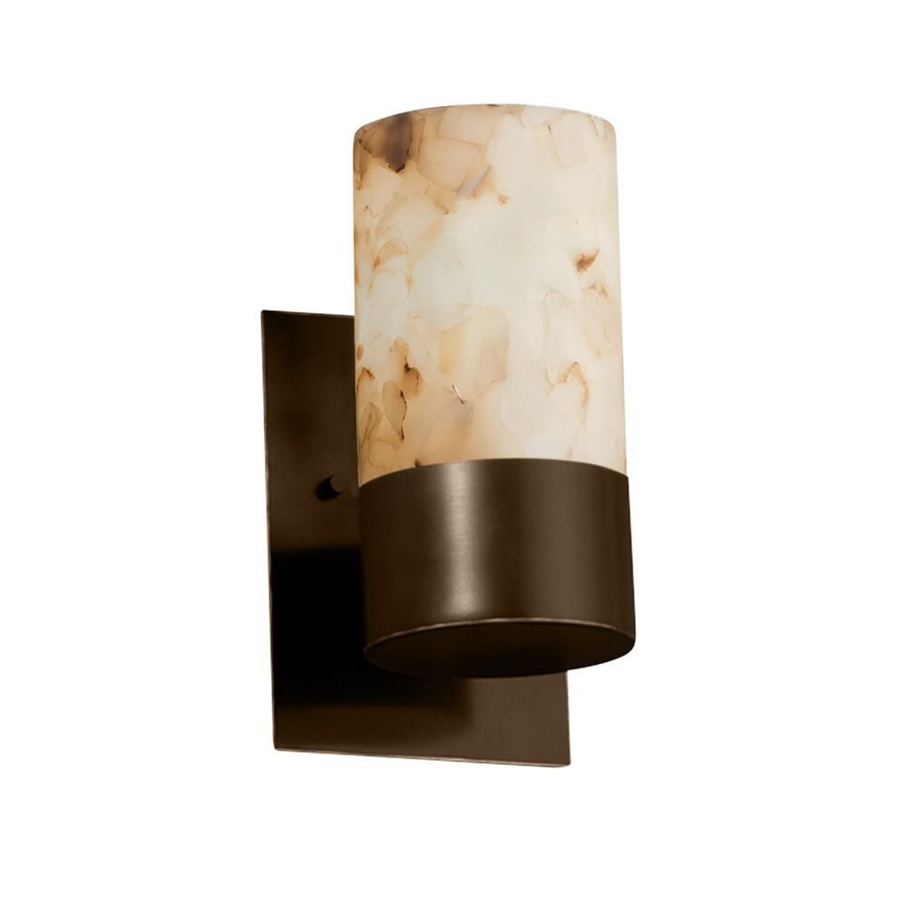Justice Design Group Alabaster Rocks! 9 Inch LED Wall Sconce