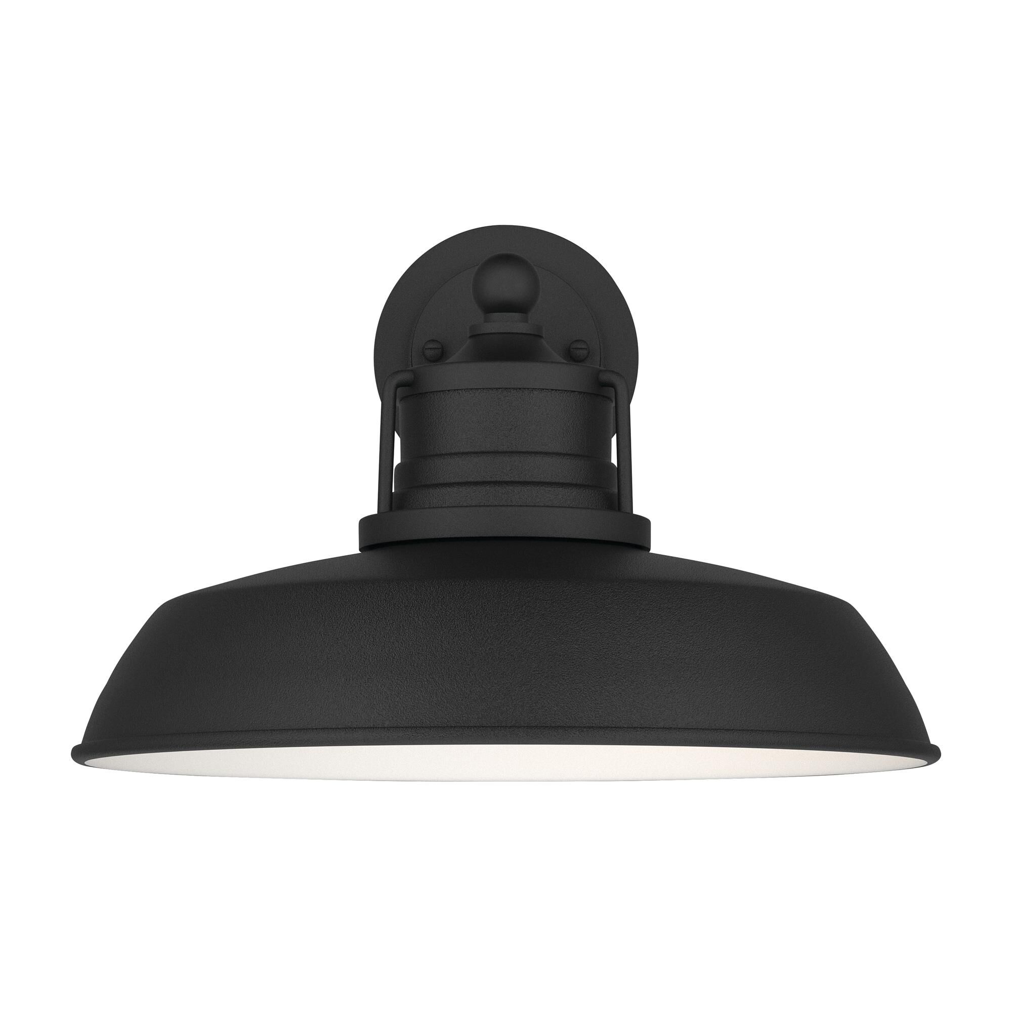 Shown in Textured Black finish and Metal shade