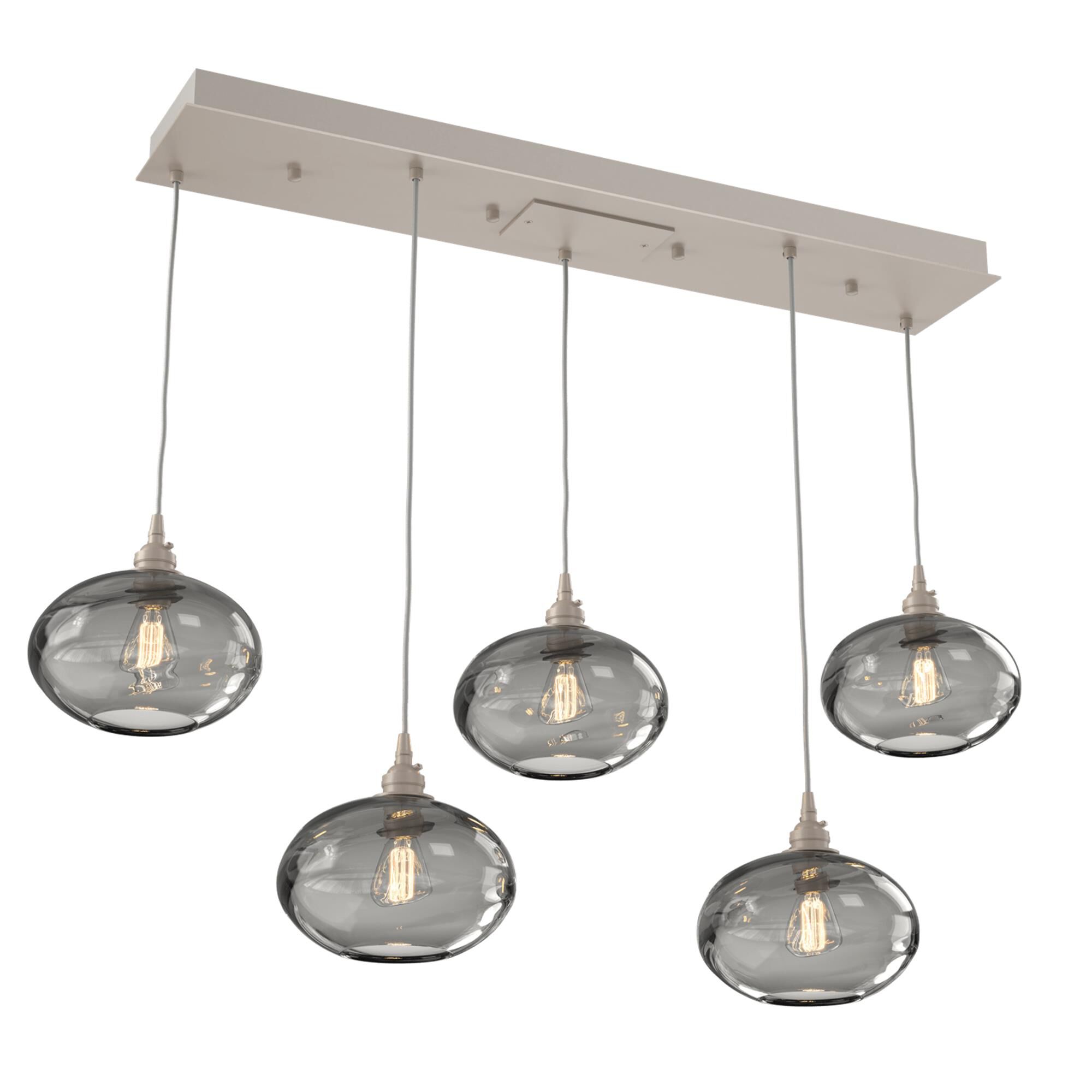 Shown in Metallic Beige Silver finish and Optic Smoke glass