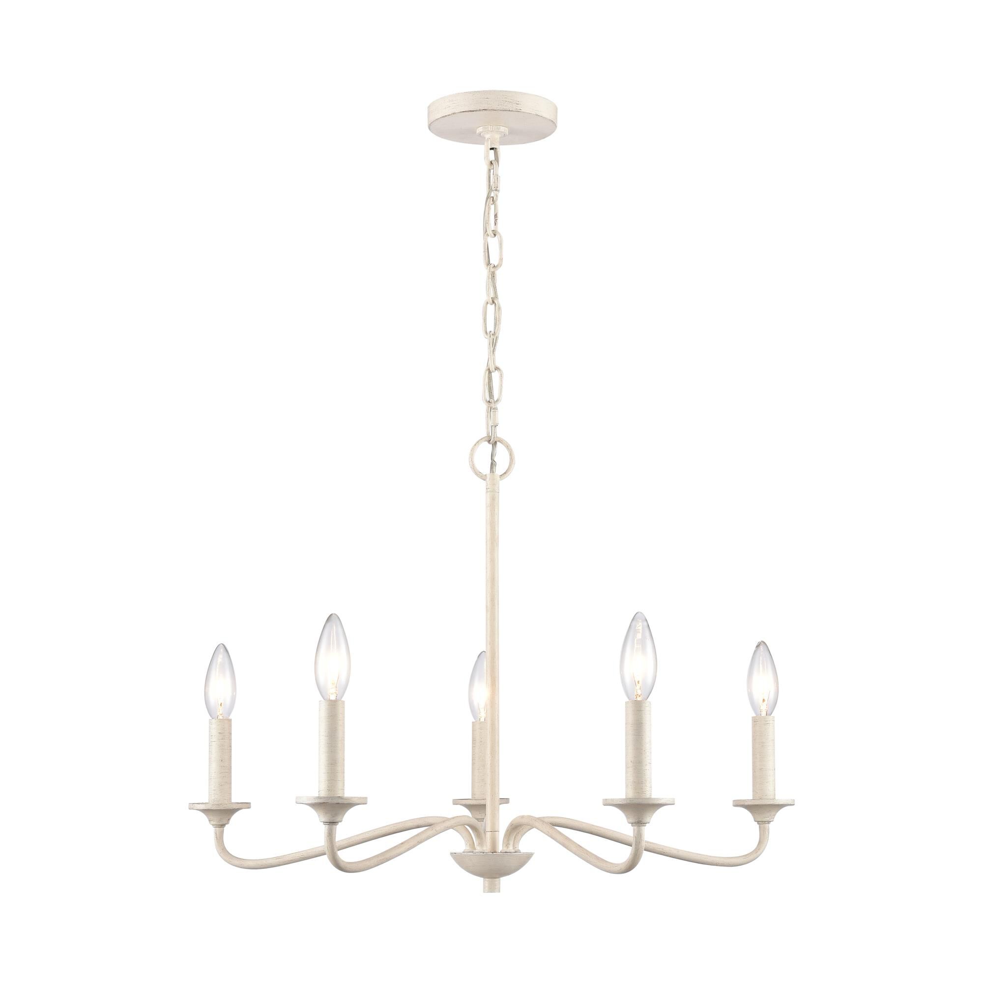 Quinn 23 Inch 5 Light Chandelier by ELK Lighting