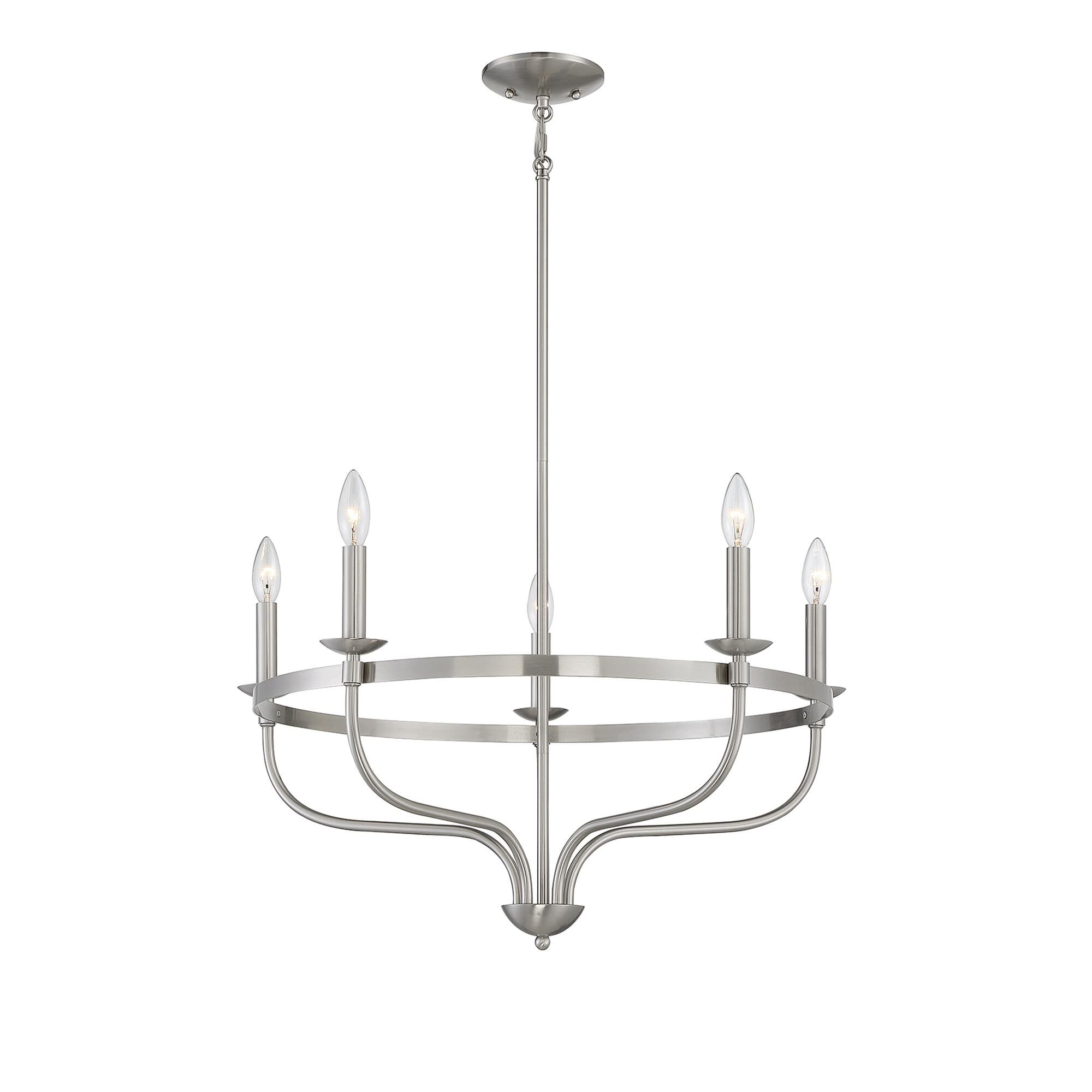 Shown in Brushed Nickel finish