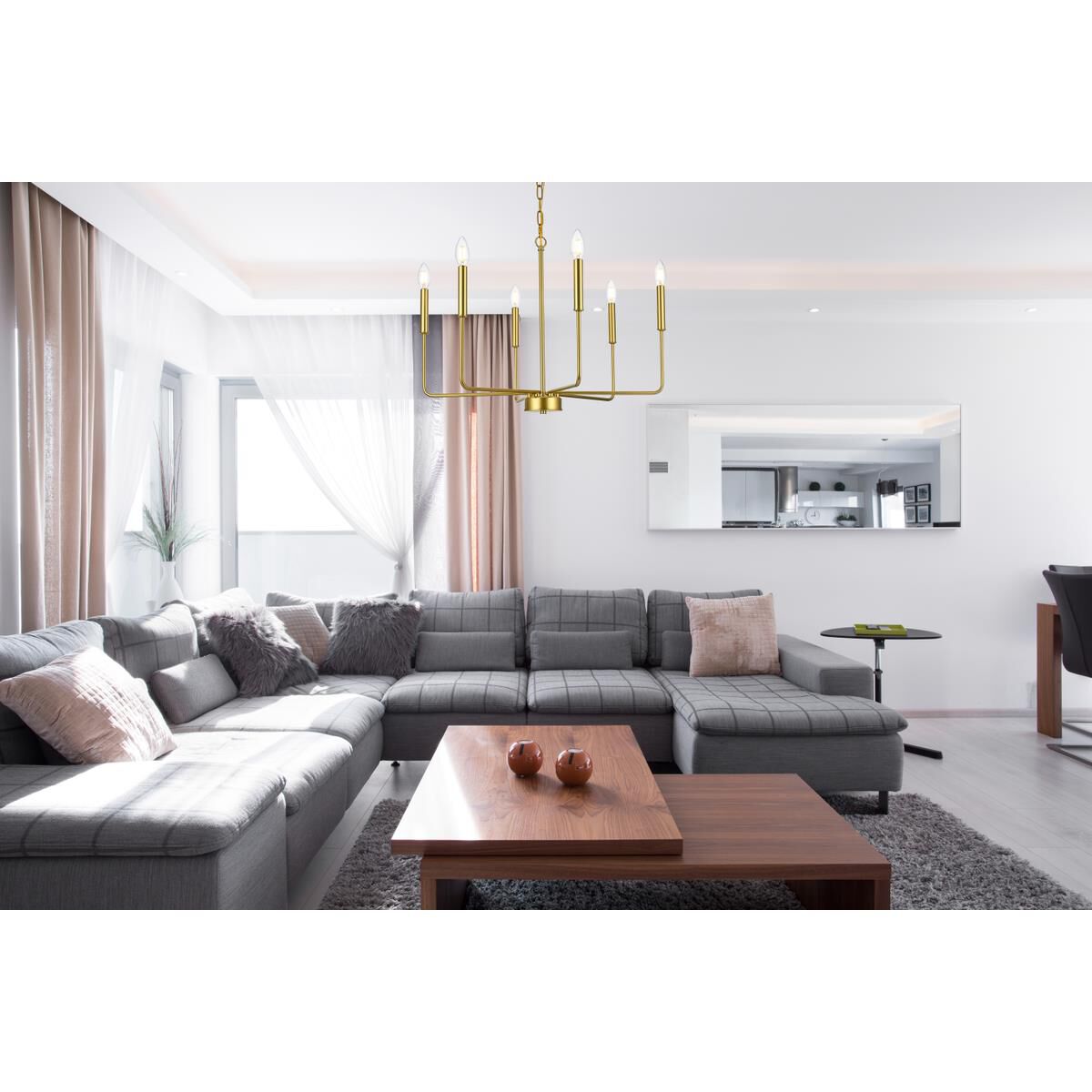 Willa 26 Inch Chandelier by Elegant Lighting